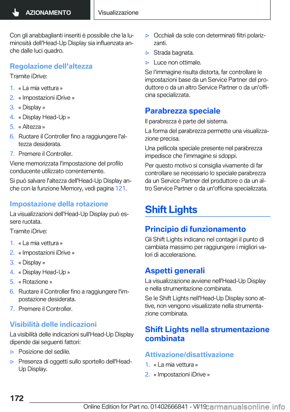 BMW X3 M 2020  Libretti Di Uso E manutenzione (in Italian) �C�o�n��g�l�i��a�n�a�b�b�a�g�l�i�a�n�t�i��i�n�s�e�r�i�t�i��è��p�o�s�s�i�b�i�l�e��c�h�e��l�a��l�uª
�m�i�n�o�s�i�t�