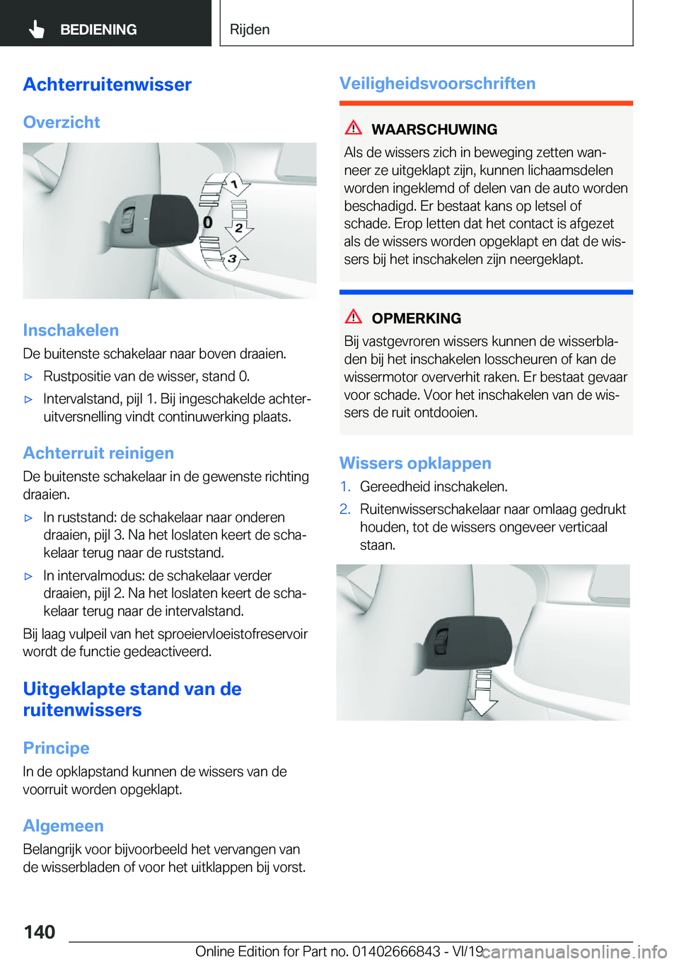 BMW X3 M 2020  Instructieboekjes (in Dutch) �A�c�h�t�e�r�r�u�i�t�e�n�w�i�s�s�e�r�O�v�e�r�z�i�c�h�t
�I�n�s�c�h�a�k�e�l�e�n
�D�e��b�u�i�t�e�n�s�t�e��s�c�h�a�k�e�l�a�a�r��n�a�a�r��b�o�v�e�n��d�r�a�a�i�e�n�.
'x�R�u�s�t�p�o�s�i�t�i�e��v�a�