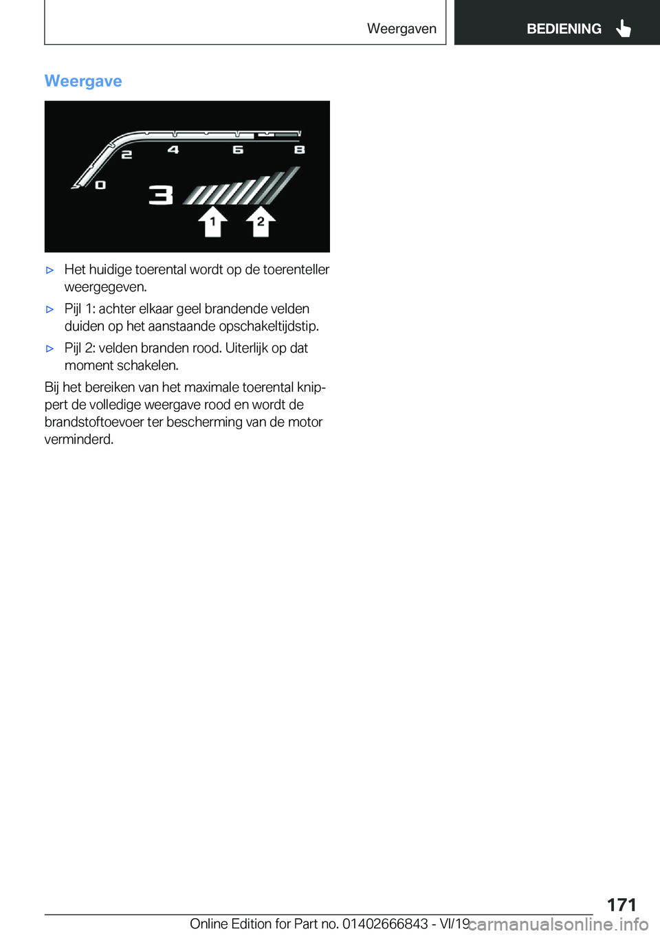 BMW X3 M 2020  Instructieboekjes (in Dutch) �W�e�e�r�g�a�v�e'x�H�e�t��h�u�i�d�i�g�e��t�o�e�r�e�n�t�a�l��w�o�r�d�t��o�p��d�e��t�o�e�r�e�n�t�e�l�l�e�r
�w�e�e�r�g�e�g�e�v�e�n�.'x�P�i�j�l��1�:��a�c�h�t�e�r��e�l�k�a�a�r��g�e�e�l��