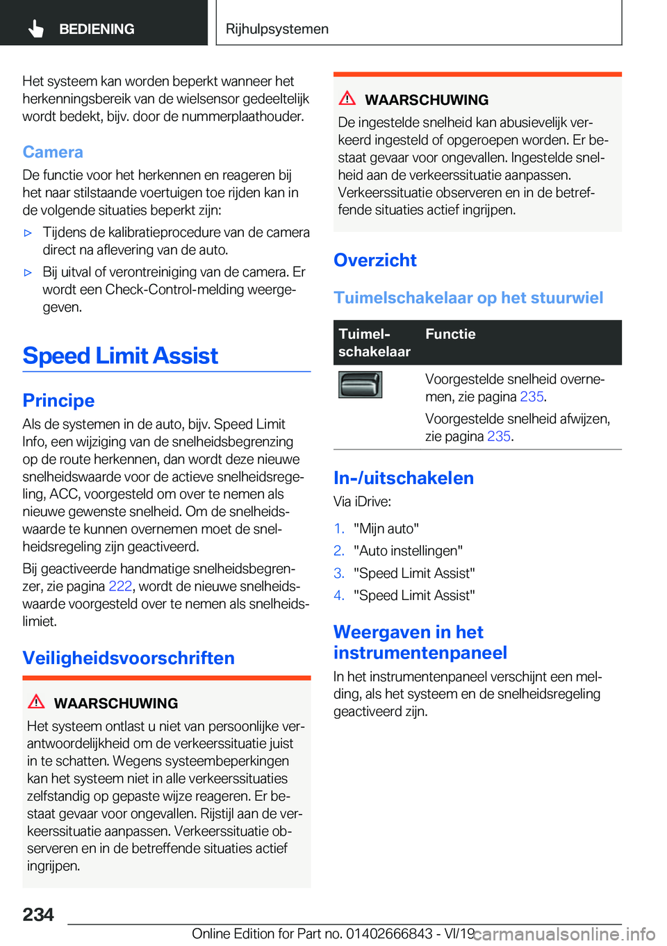 BMW X3 M 2020  Instructieboekjes (in Dutch) �H�e�t��s�y�s�t�e�e�m��k�a�n��w�o�r�d�e�n��b�e�p�e�r�k�t��w�a�n�n�e�e�r��h�e�t�h�e�r�k�e�n�n�i�n�g�s�b�e�r�e�i�k��v�a�n��d�e��w�i�e�l�s�e�n�s�o�r��g�e�d�e�e�l�t�e�l�i�j�k
�w�o�r�d�t��b�e�d�
