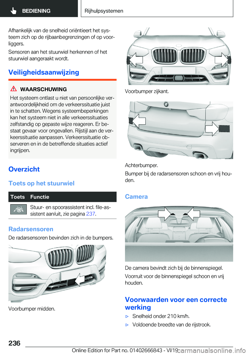 BMW X3 M 2020  Instructieboekjes (in Dutch) �A�f�h�a�n�k�e�l�i�j�k��v�a�n��d�e��s�n�e�l�h�e�i�d��o�r�i�