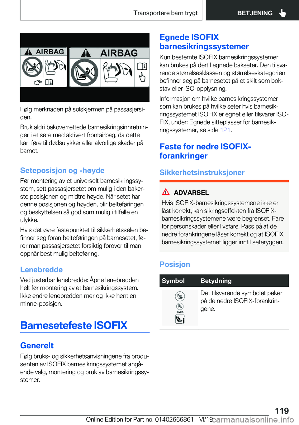 BMW X3 M 2020  InstruksjonsbØker (in Norwegian) �F�