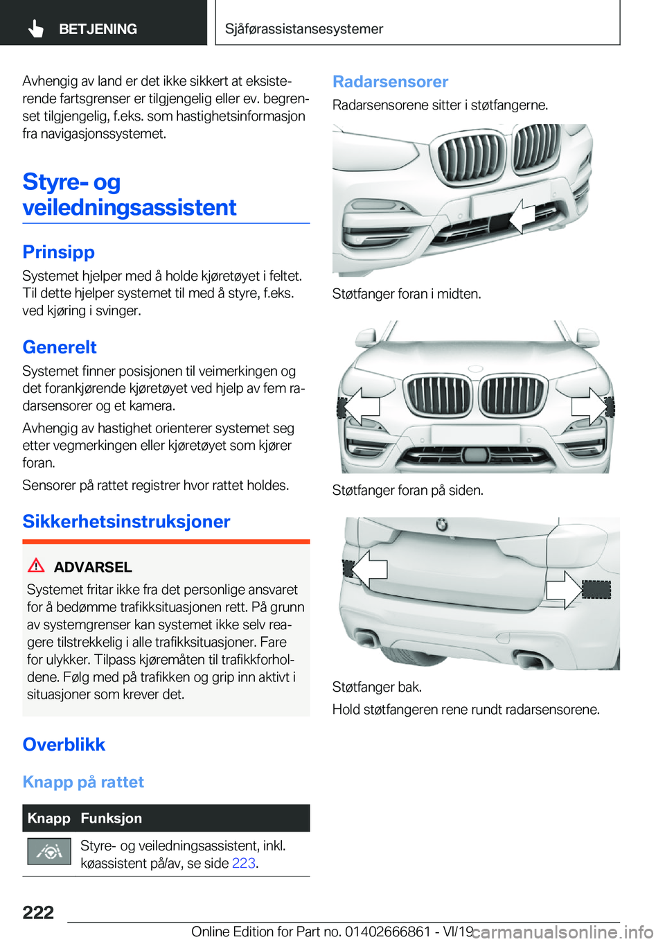 BMW X3 M 2020  InstruksjonsbØker (in Norwegian) �A�v�h�e�n�g�i�g��a�v��l�a�n�d��e�r��d�e�t��i�k�k�e��s�i�k�k�e�r�t��a�t��e�k�s�i�s�t�ej�r�e�n�d�e��f�a�r�t�s�g�r�e�n�s�e�r��e�r��t�i�l�g�j�e�n�g�e�l�i�g��e�l�l�e�r��e�v�.��b�e�g�r�e�nj