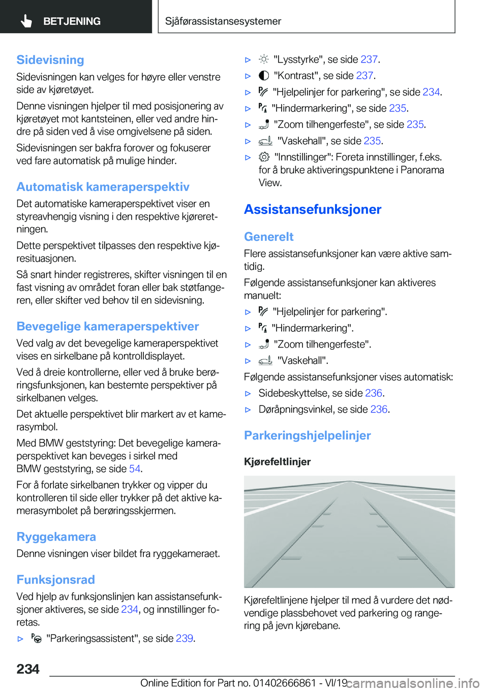 BMW X3 M 2020  InstruksjonsbØker (in Norwegian) �S�i�d�e�v�i�s�n�i�n�g
�S�i�d�e�v�i�s�n�i�n�g�e�n��k�a�n��v�e�l�g�e�s��f�o�r��h�