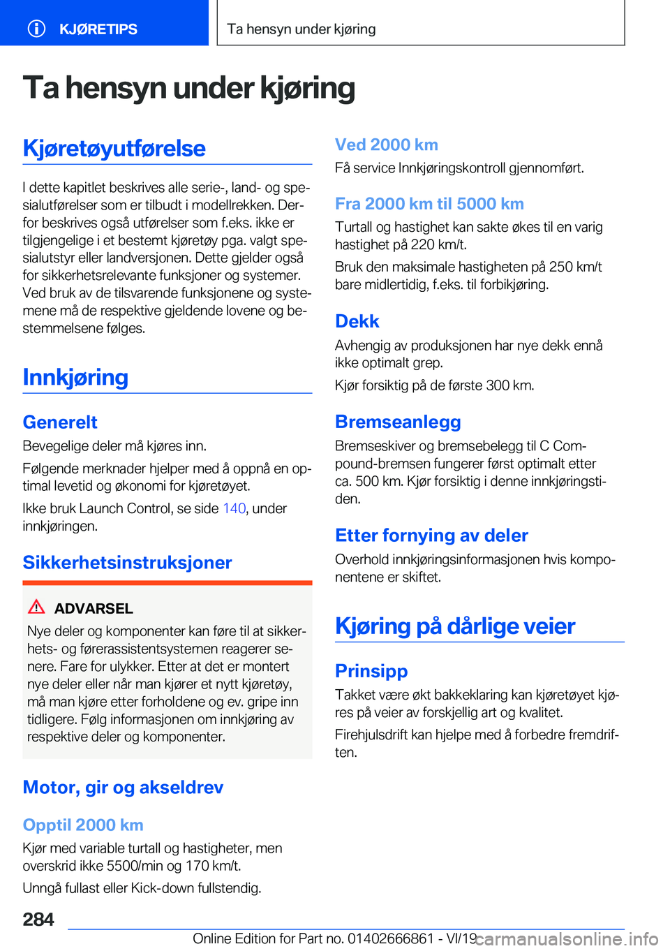 BMW X3 M 2020  InstruksjonsbØker (in Norwegian) �T�a��h�e�n�s�y�n��u�n�d�e�r��k�j�