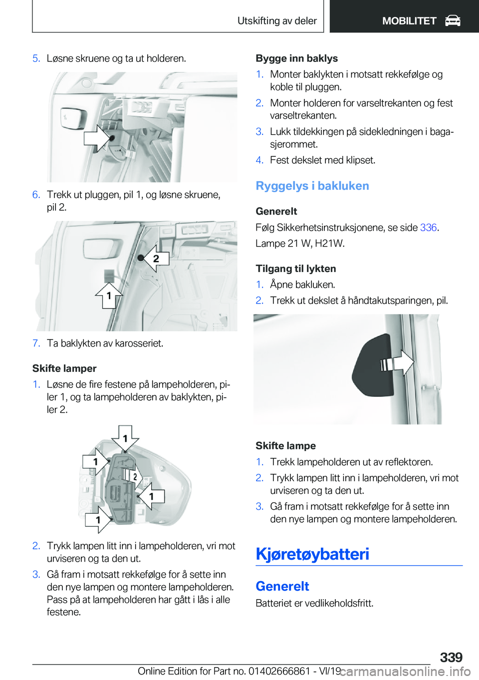 BMW X3 M 2020  InstruksjonsbØker (in Norwegian) �5�.�L�