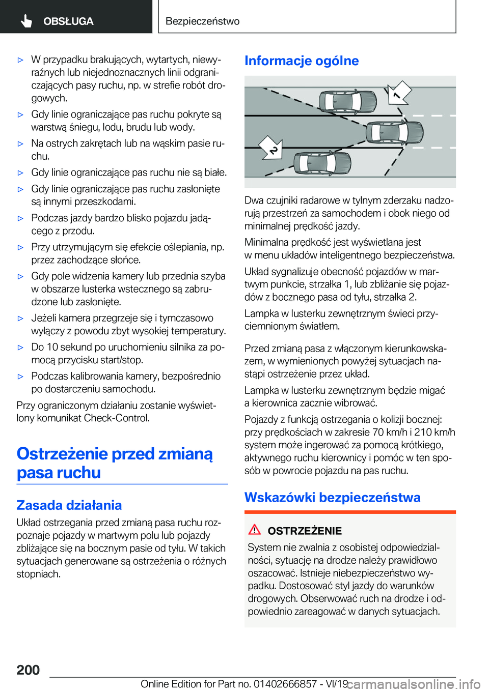 BMW X3 M 2020  Instrukcja obsługi (in Polish) 'x�W��p�r�z�y�p�a�d�k�u��b�r�a�k�u�j�