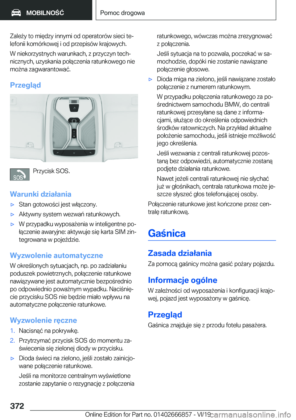BMW X3 M 2020  Instrukcja obsługi (in Polish) �Z�a�l�e9�y��t�o��m�i�
