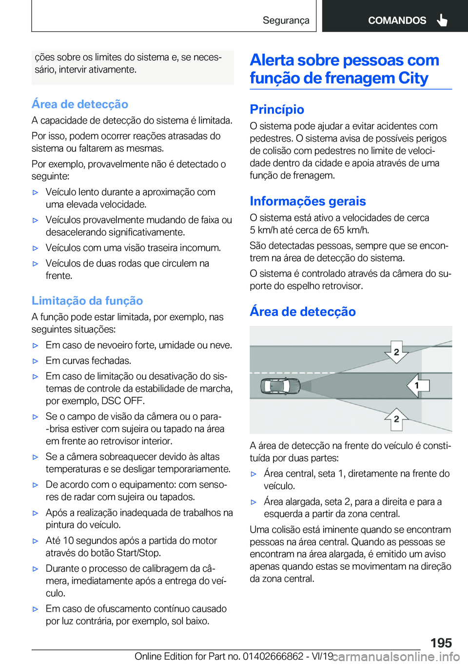 BMW X3 M 2020  Manual do condutor (in Portuguese) �