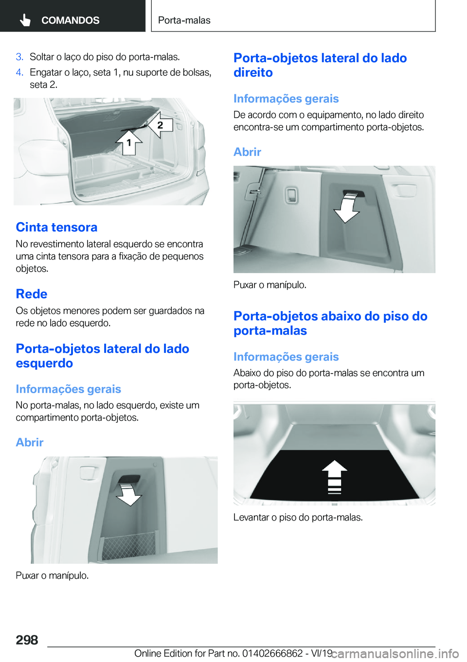 BMW X3 M 2020  Manual do condutor (in Portuguese) �3�.�S�o�l�t�a�r��o��l�a�