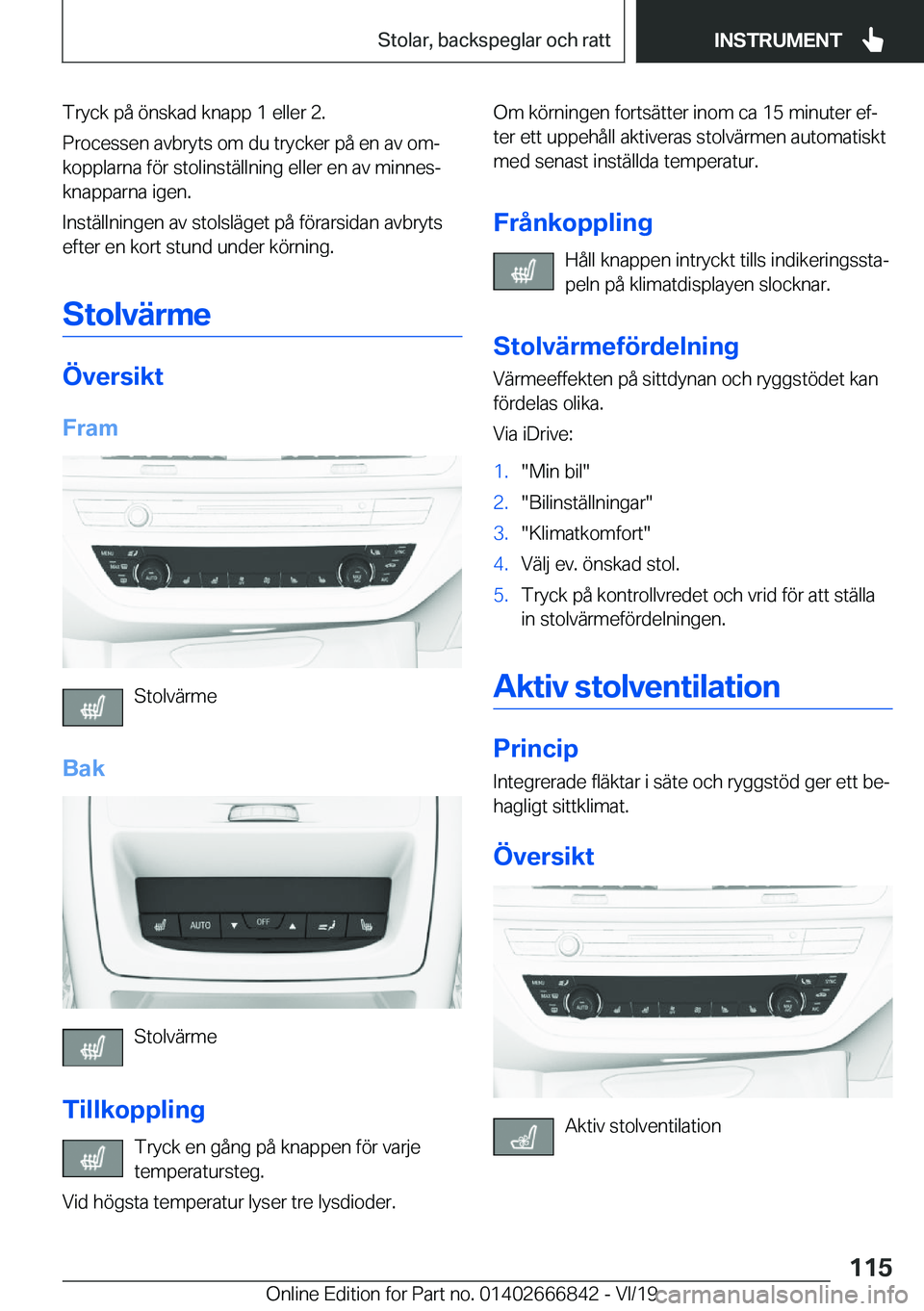 BMW X3 M 2020  InstruktionsbÖcker (in Swedish) �T�r�y�c�k��p�å��