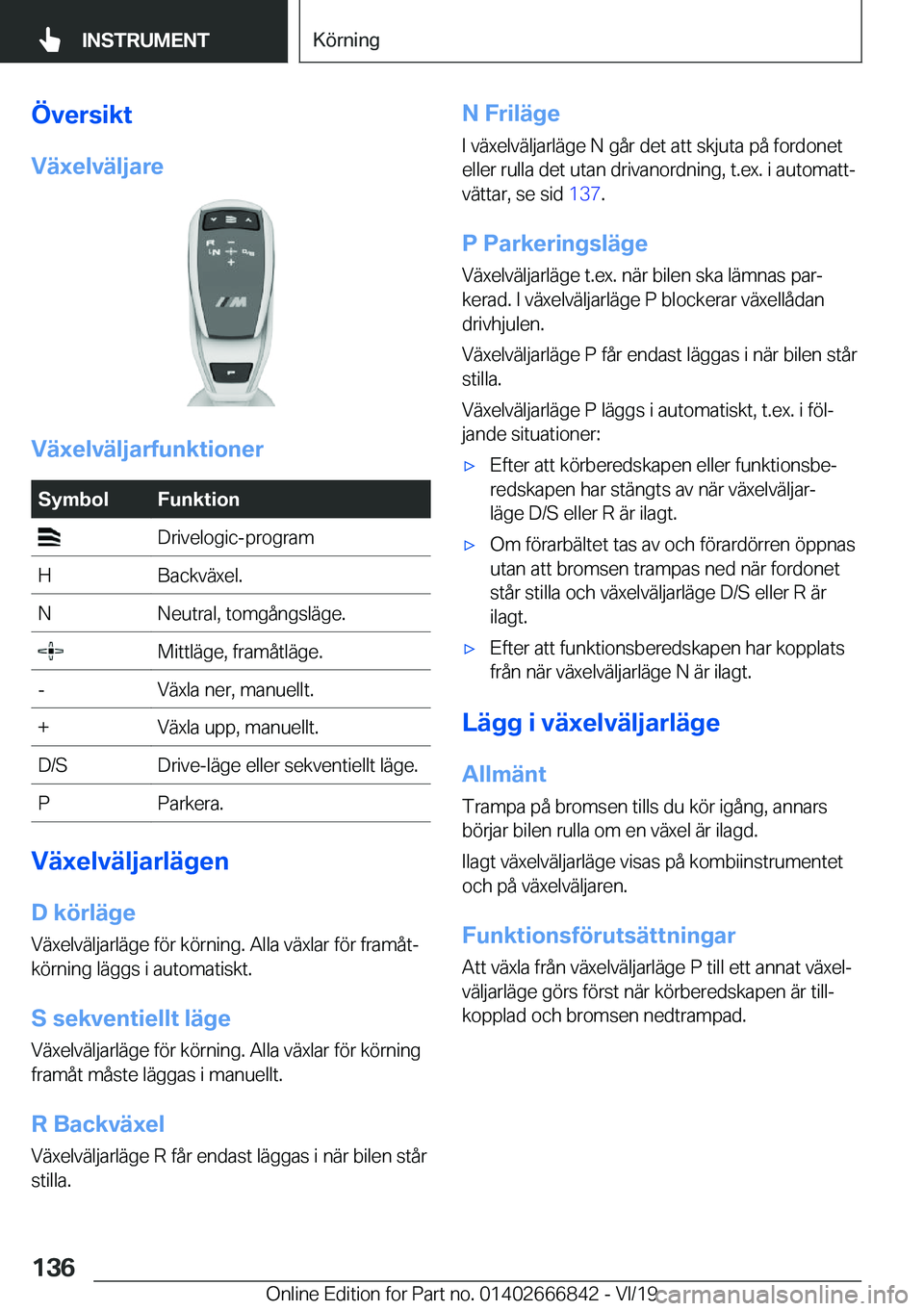 BMW X3 M 2020  InstruktionsbÖcker (in Swedish) �
