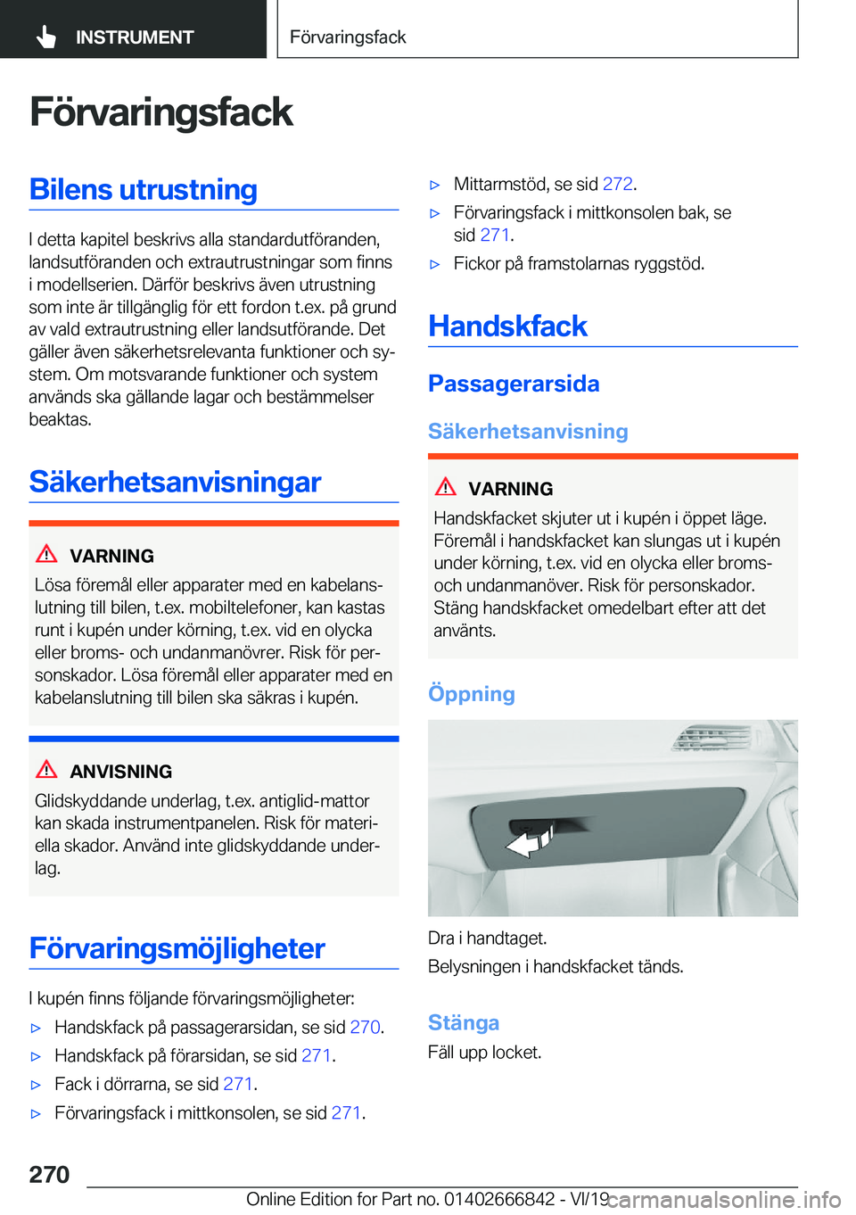 BMW X3 M 2020  InstruktionsbÖcker (in Swedish) �F�