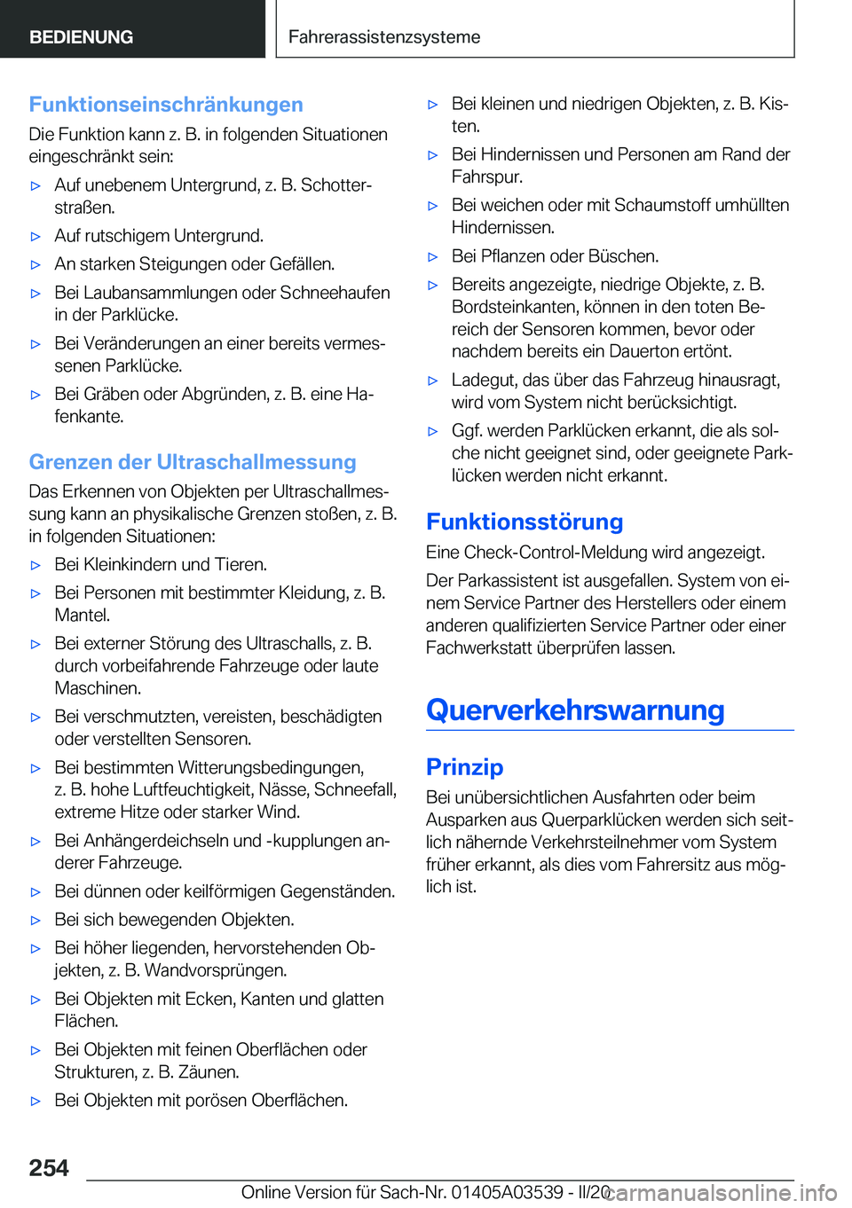 BMW X3 PLUG IN HYBRID 2020  Betriebsanleitungen (in German) �F�u�n�k�t�i�o�n�s�e�i�n�s�c�h�r�