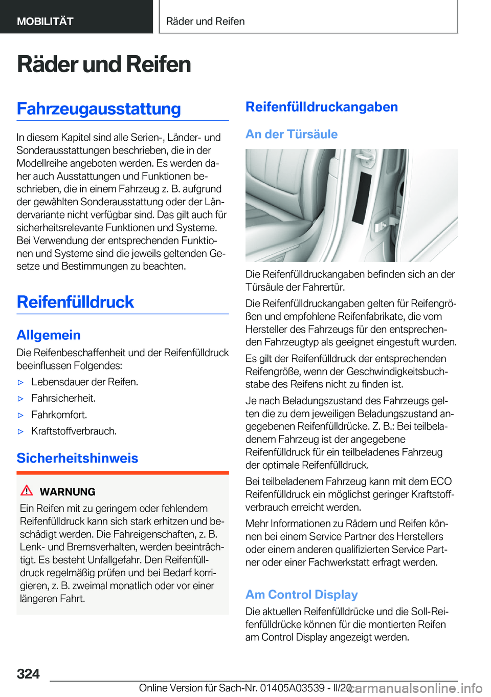 BMW X3 PLUG IN HYBRID 2020  Betriebsanleitungen (in German) �R�