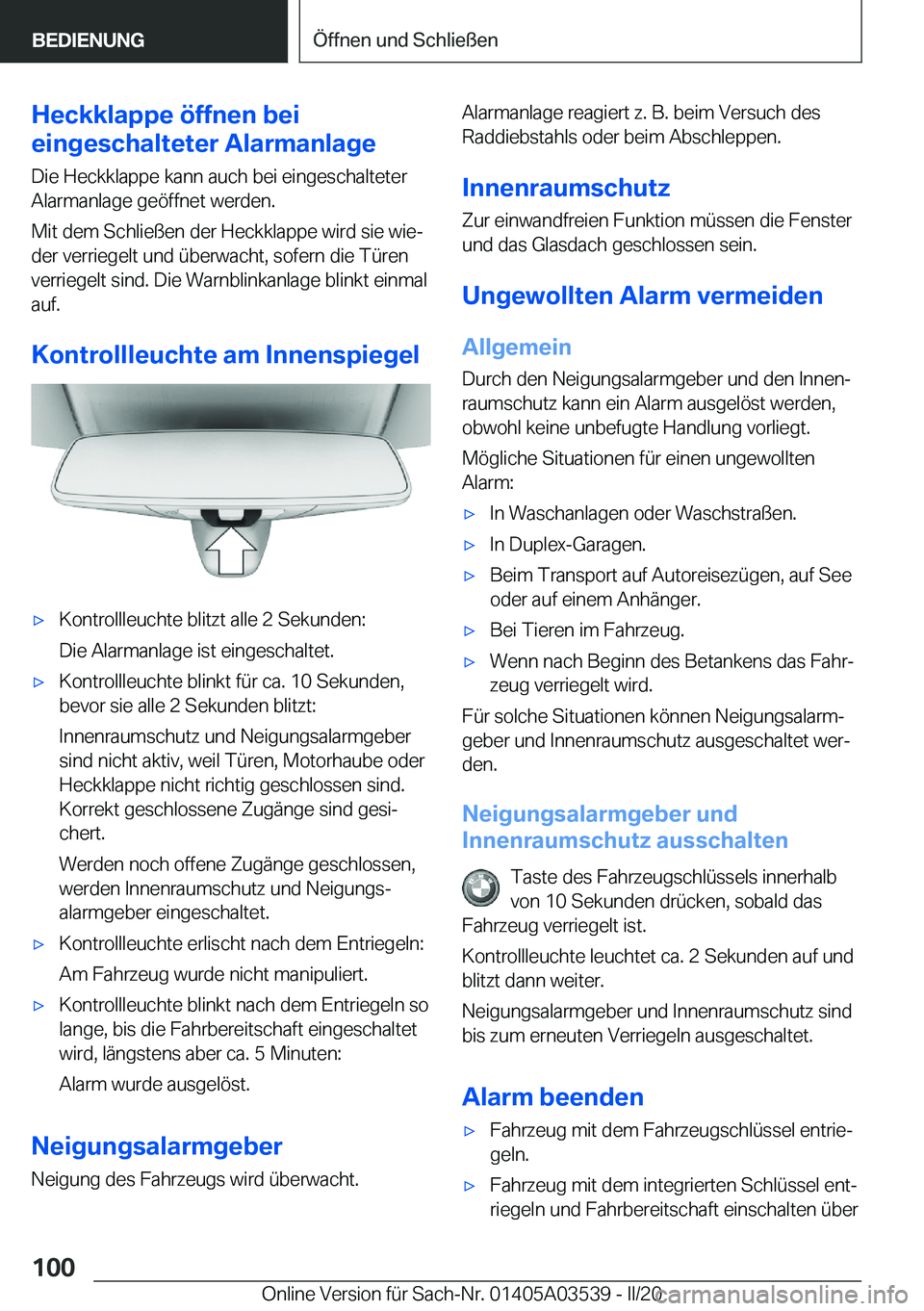 BMW X3 PLUG IN HYBRID 2020  Betriebsanleitungen (in German) �H�e�c�k�k�l�a�p�p�e��
