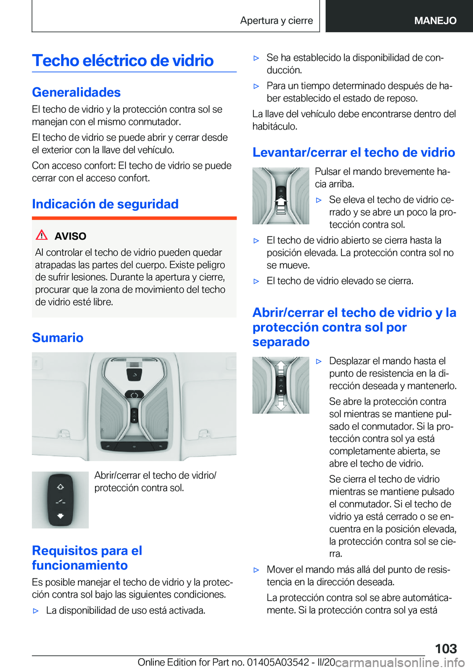BMW X3 PLUG IN HYBRID 2020  Manuales de Empleo (in Spanish) �T�e�c�h�o��e�l�