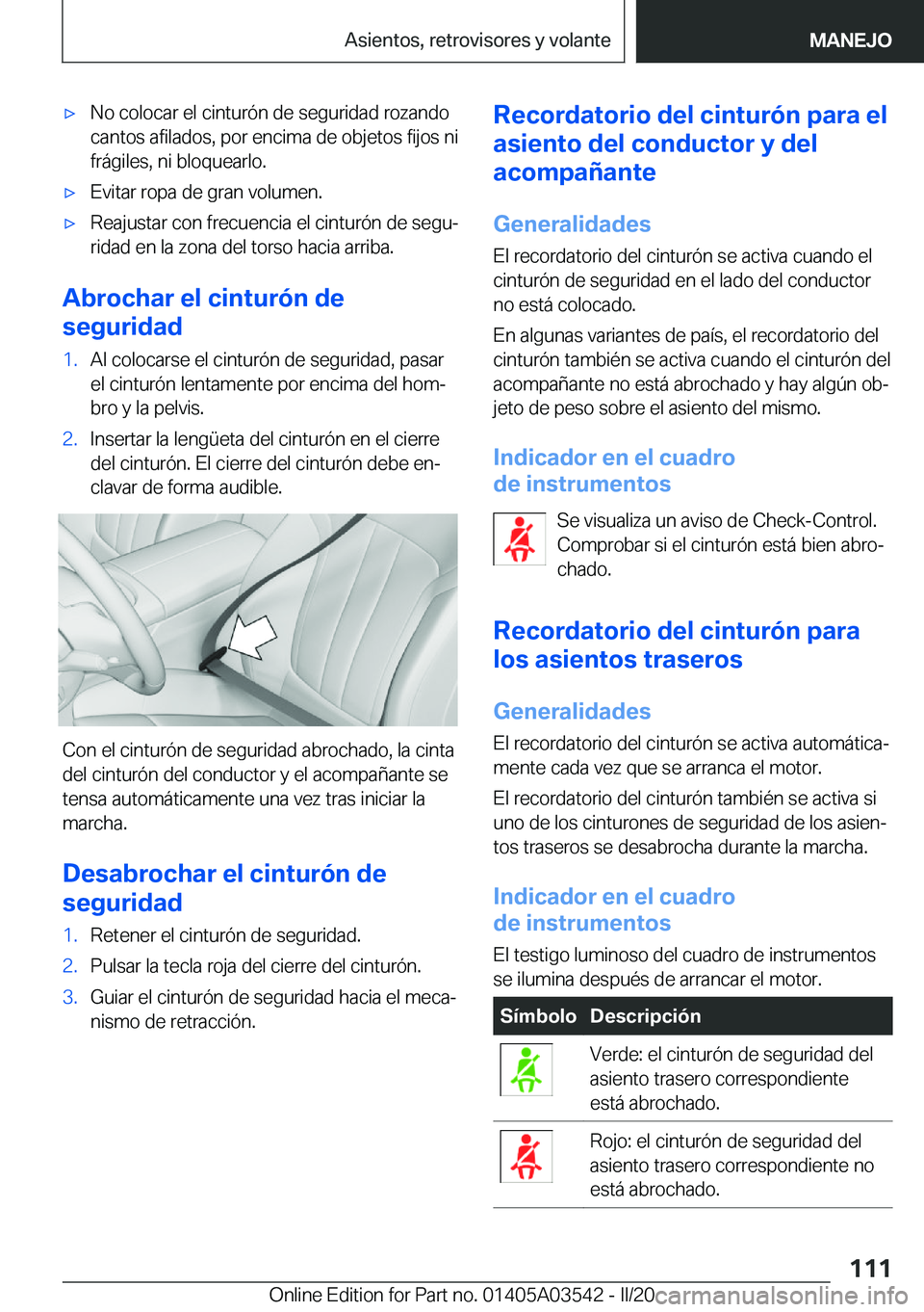 BMW X3 PLUG IN HYBRID 2020  Manuales de Empleo (in Spanish) x�N�o��c�o�l�o�c�a�r��e�l��c�i�n�t�u�r�