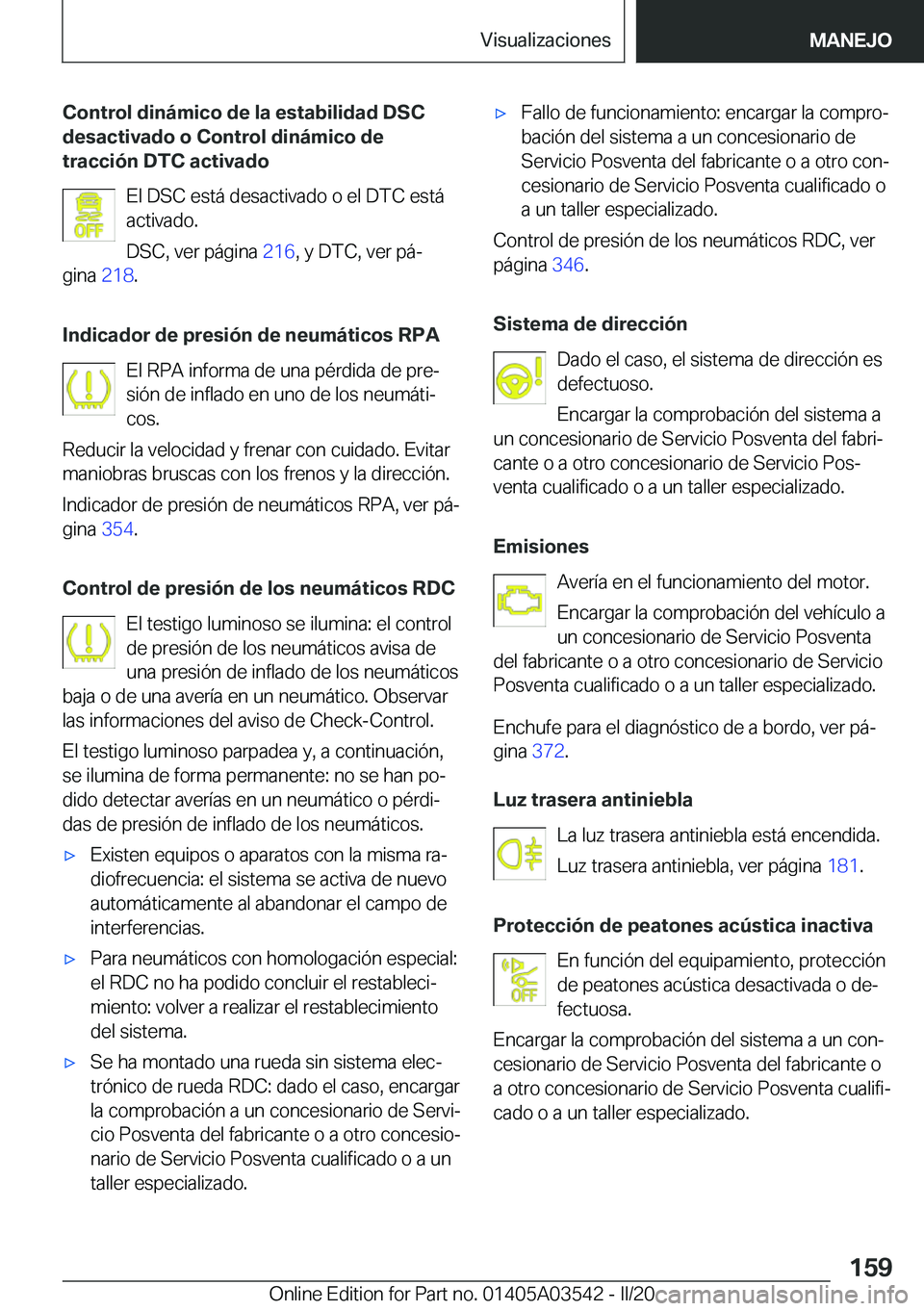 BMW X3 PLUG IN HYBRID 2020  Manuales de Empleo (in Spanish) �C�o�n�t�r�o�l��d�i�n�