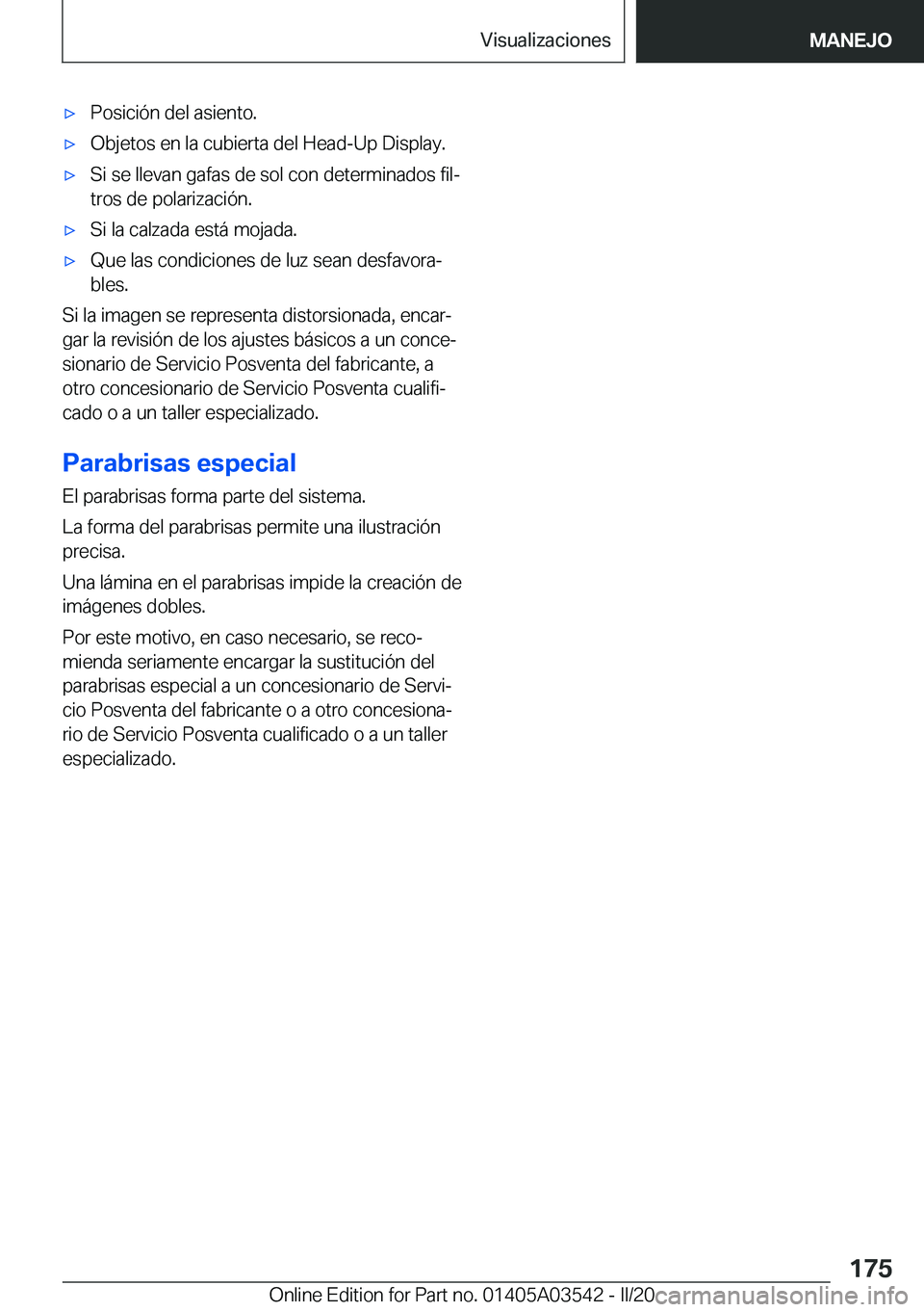 BMW X3 PLUG IN HYBRID 2020  Manuales de Empleo (in Spanish) x�P�o�s�i�c�i�