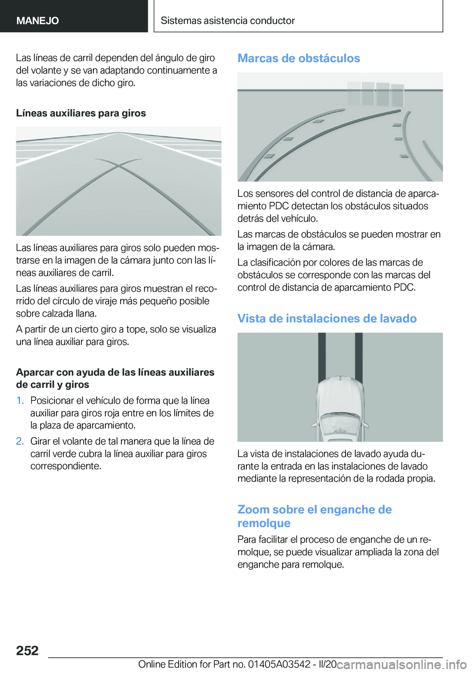 BMW X3 PLUG IN HYBRID 2020  Manuales de Empleo (in Spanish) �L�a�s��l�