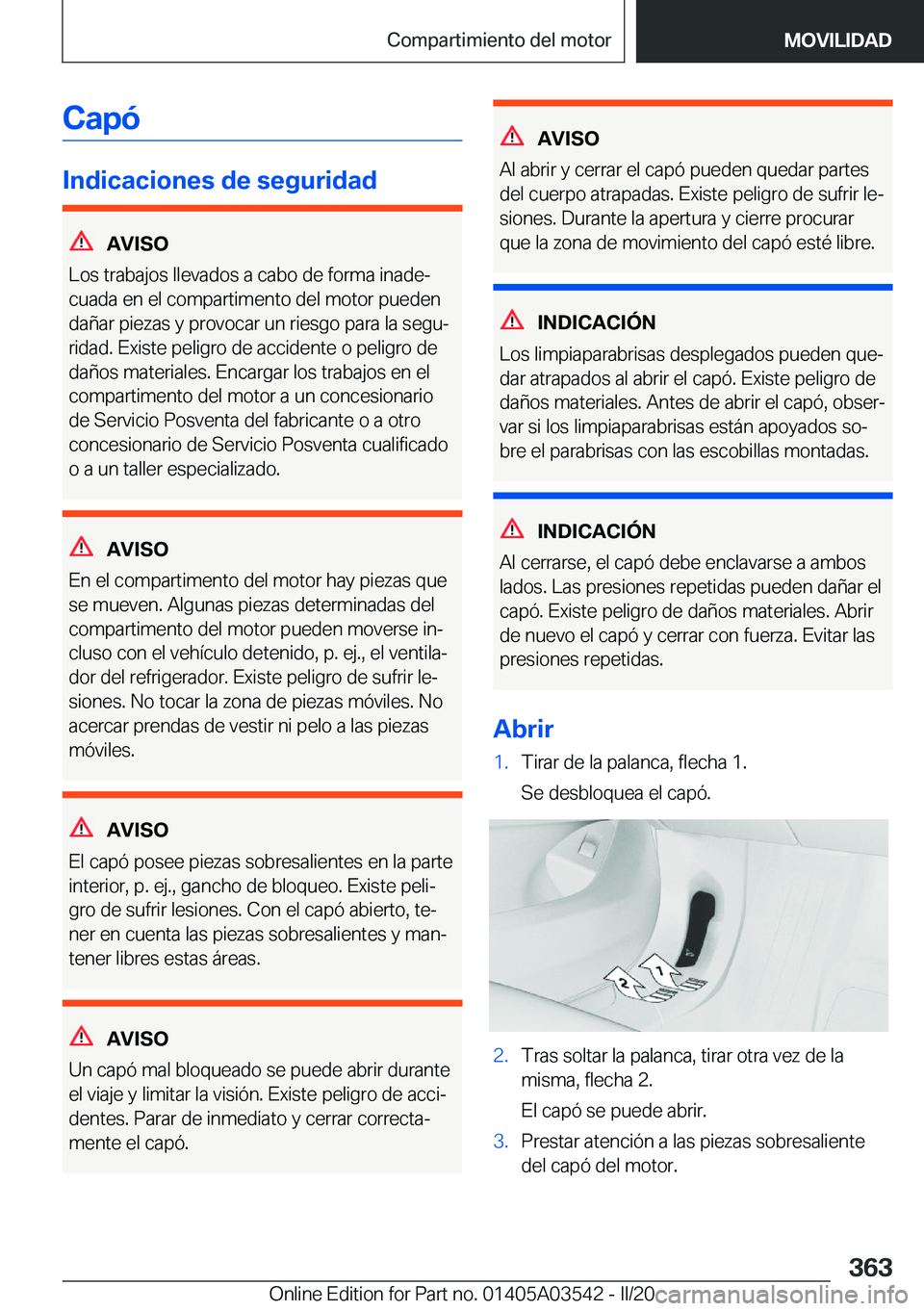 BMW X3 PLUG IN HYBRID 2020  Manuales de Empleo (in Spanish) �C�a�p�