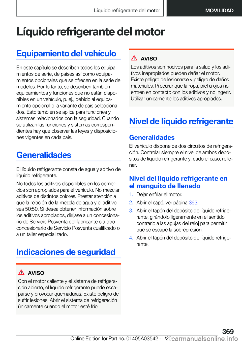 BMW X3 PLUG IN HYBRID 2020  Manuales de Empleo (in Spanish) �L�