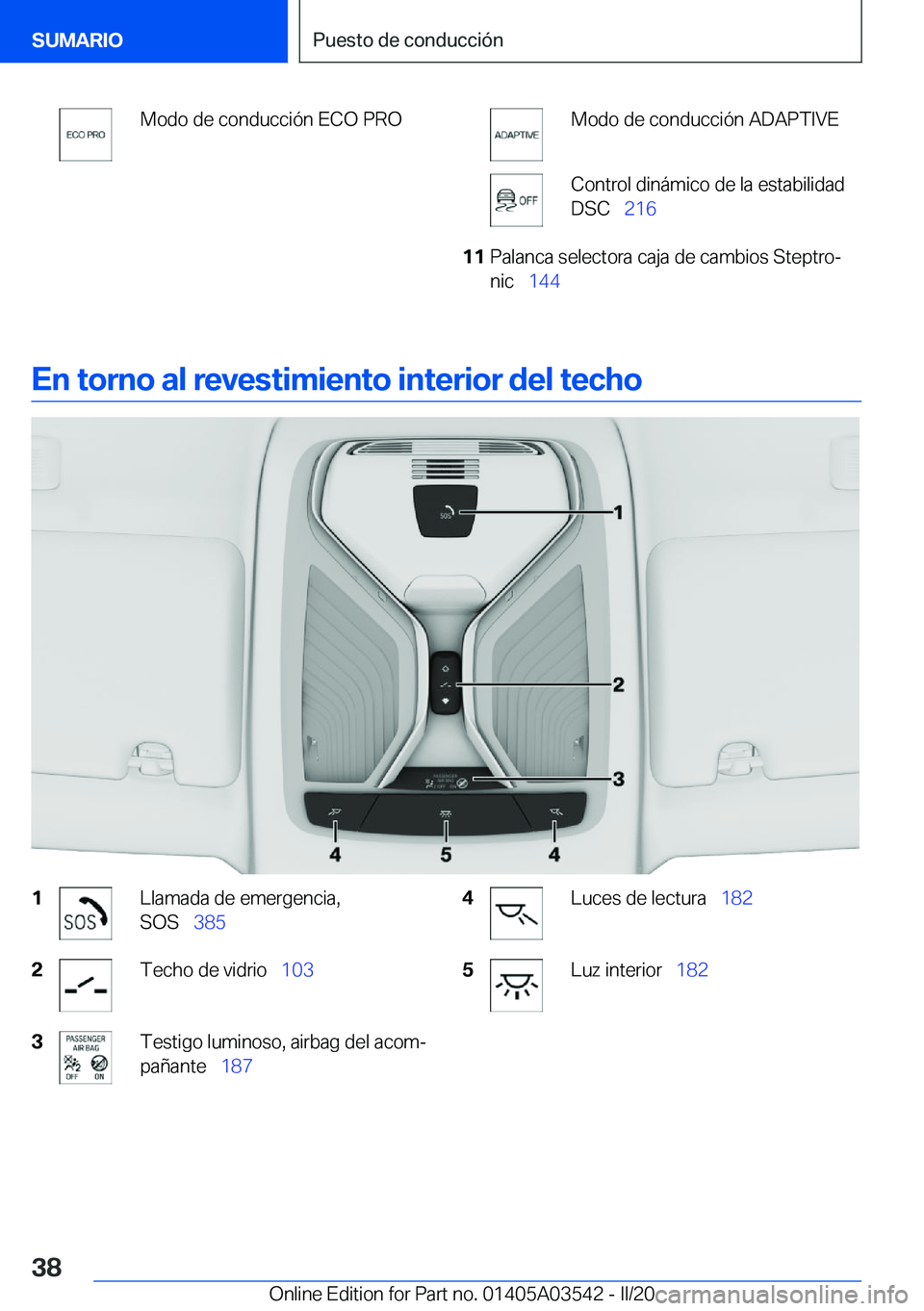 BMW X3 PLUG IN HYBRID 2020  Manuales de Empleo (in Spanish) �M�o�d�o��d�e��c�o�n�d�u�c�c�i�
