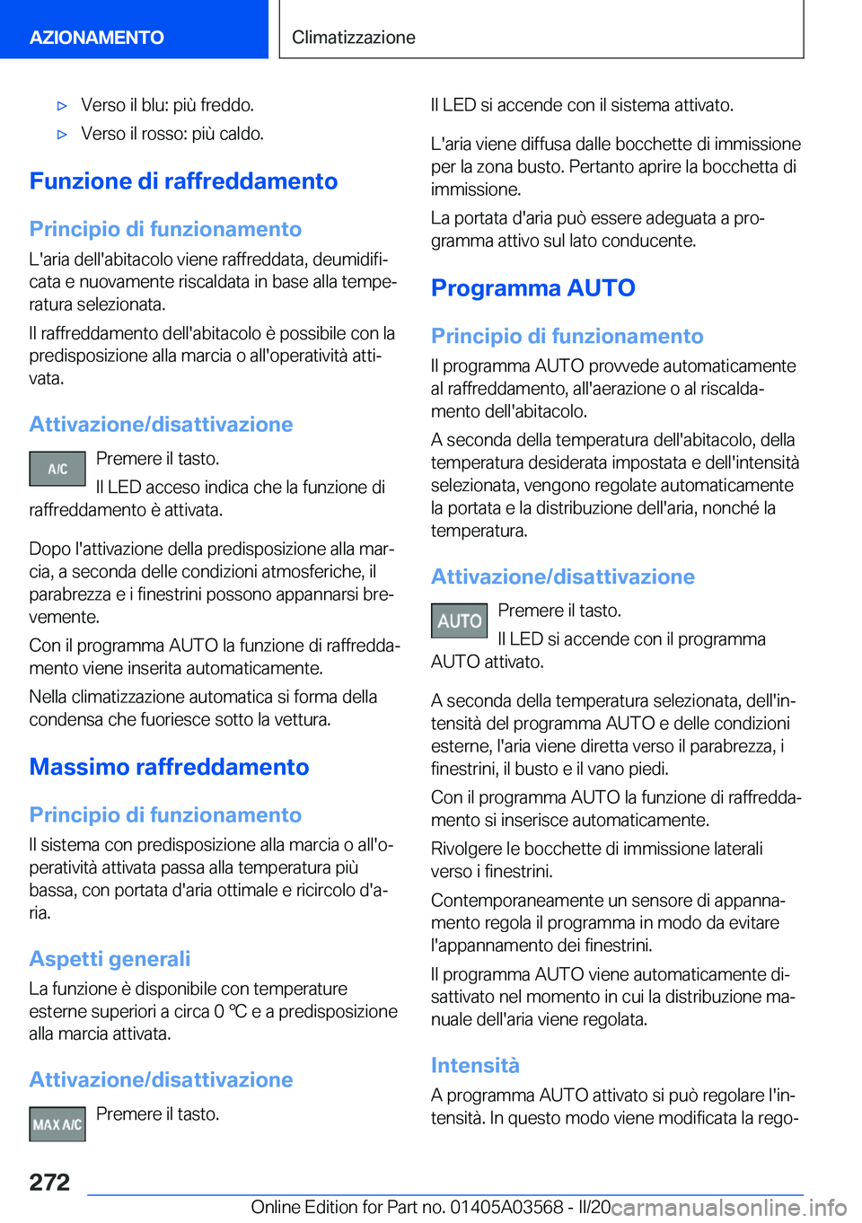 BMW X3 PLUG IN HYBRID 2020  Libretti Di Uso E manutenzione (in Italian) 'x�V�e�r�s�o��i�l��b�l�u�:��p�i�