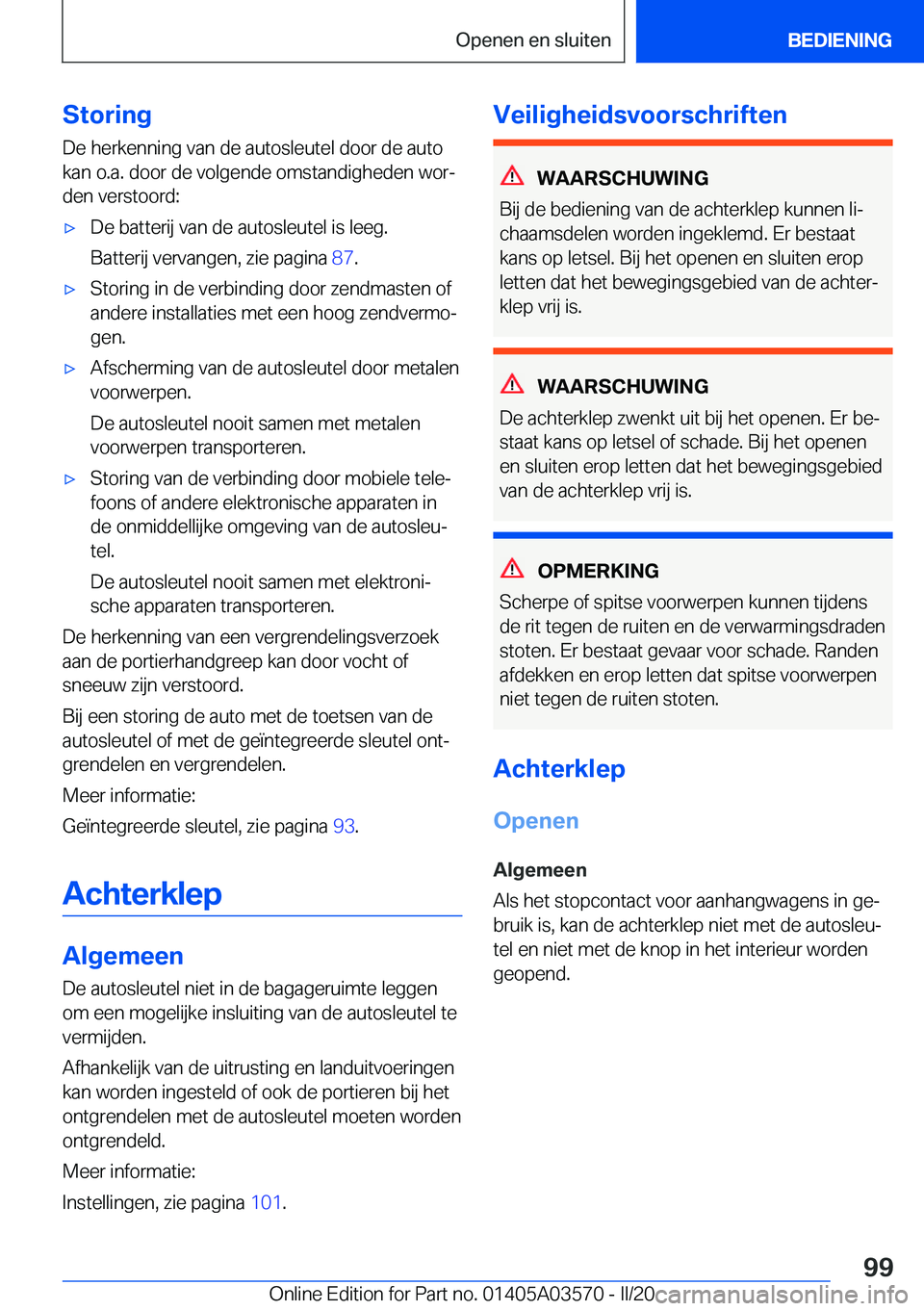 BMW X3 PLUG IN HYBRID 2020  Instructieboekjes (in Dutch) �S�t�o�r�i�n�g�D�e��h�e�r�k�e�n�n�i�n�g��v�a�n��d�e��a�u�t�o�s�l�e�u�t�e�l��d�o�o�r��d�e��a�u�t�o
�k�a�n��o�.�a�.��d�o�o�r��d�e��v�o�l�g�e�n�d�e��o�m�s�t�a�n�d�i�g�h�e�d�e�n��w�o�rj �d�e