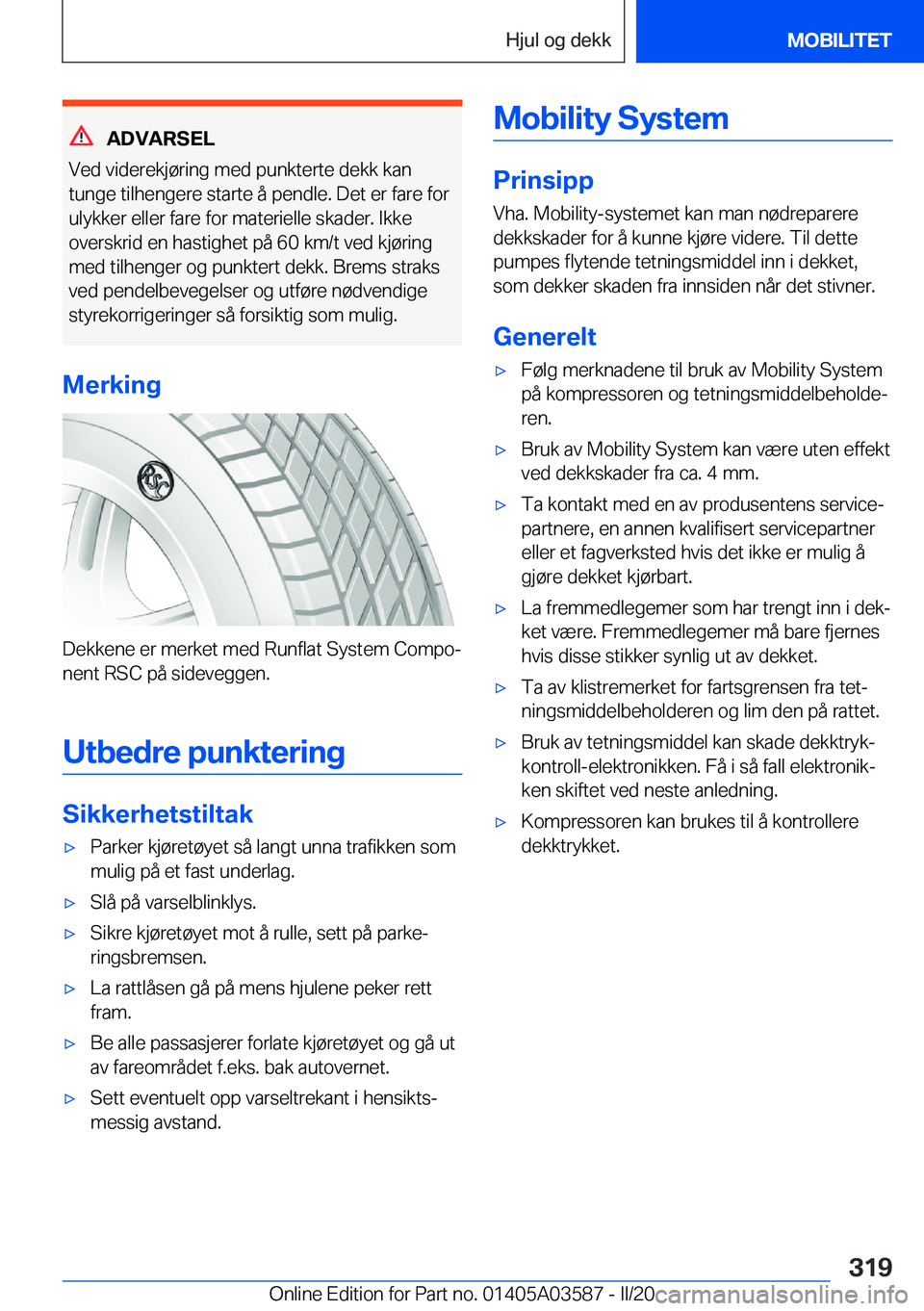BMW X3 PLUG IN HYBRID 2020  InstruksjonsbØker (in Norwegian) �A�D�V�A�R�S�E�L
�V�e�d��v�i�d�e�r�e�k�j�