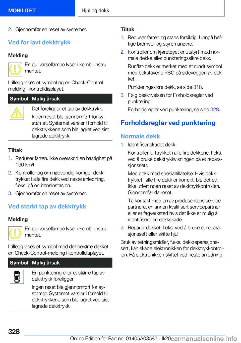 BMW X3 PLUG IN HYBRID 2020  InstruksjonsbØker (in Norwegian) �2�.�G�j�e�n�n�o�m�f�