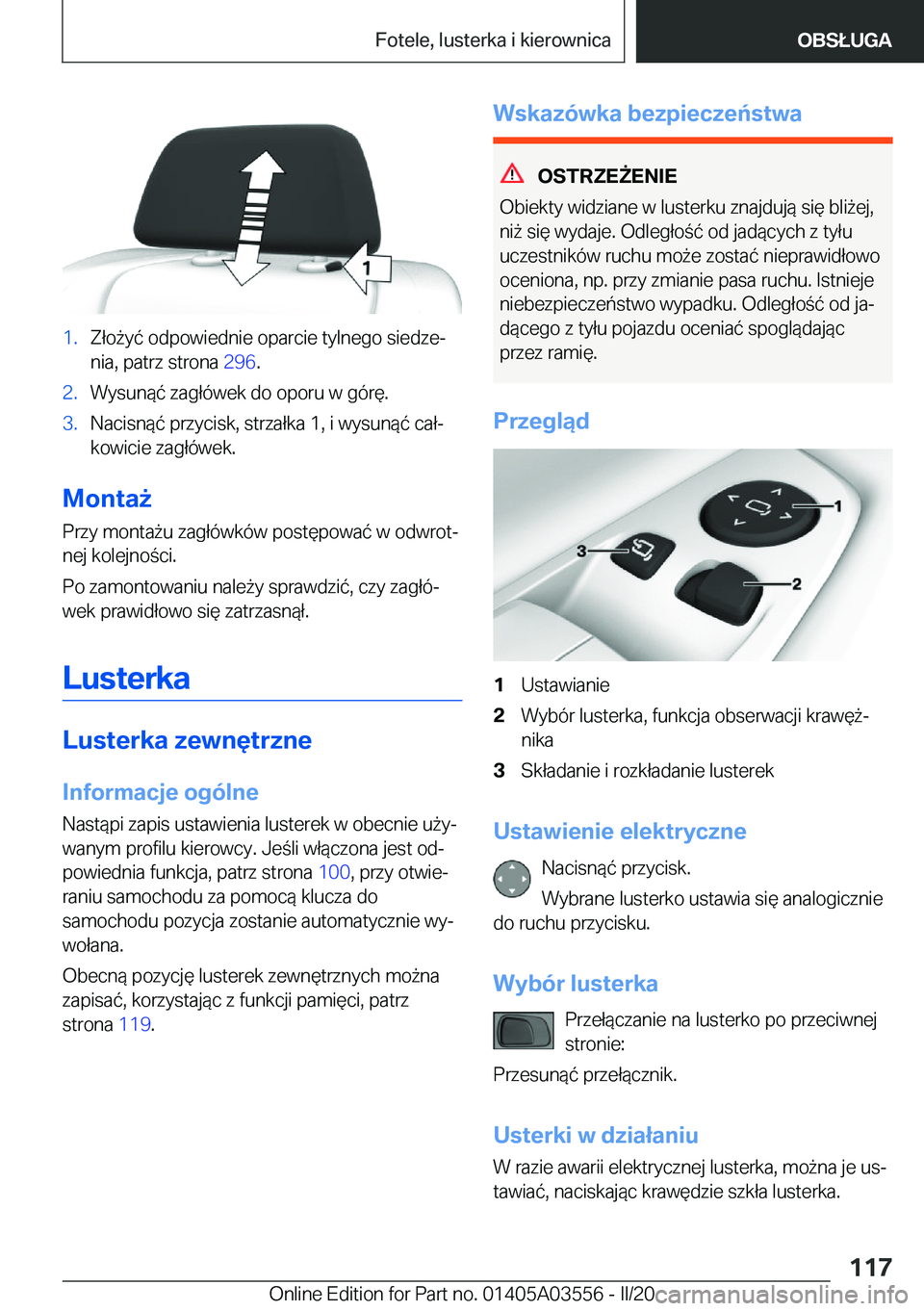 BMW X3 PLUG IN HYBRID 2020  Instrukcja obsługi (in Polish) �1�.�Z�ł�o9�y�