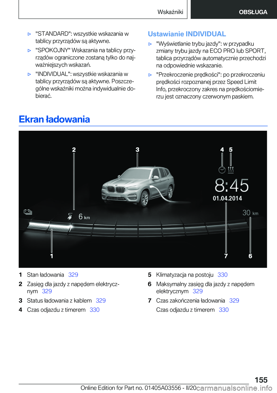 BMW X3 PLUG IN HYBRID 2020  Instrukcja obsługi (in Polish) 'x��S�T�A�N�D�A�R�D��:��w�s�z�y�s�t�k�i�e��w�s�k�a�z�a�n�i�a��w�t�a�b�l�i�c�y��p�r�z�y�r�z�