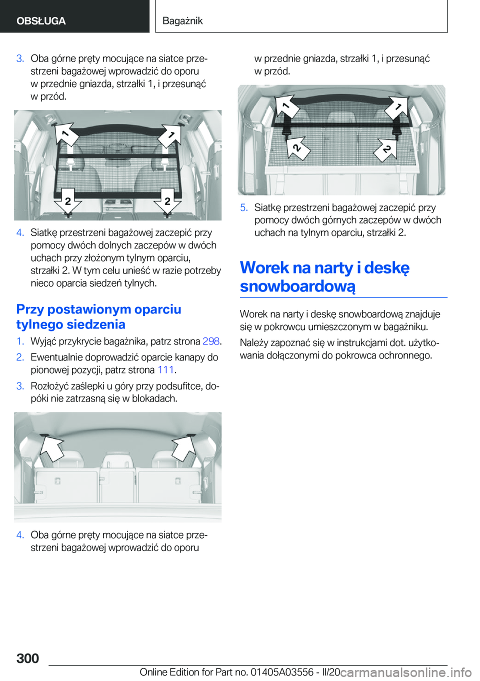 BMW X3 PLUG IN HYBRID 2020  Instrukcja obsługi (in Polish) �3�.�O�b�a��g�