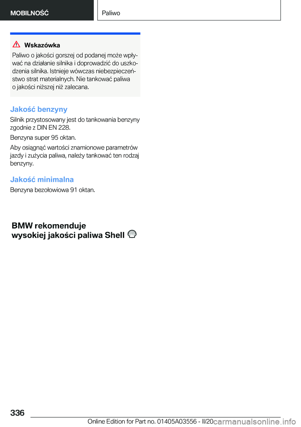 BMW X3 PLUG IN HYBRID 2020  Instrukcja obsługi (in Polish) �W�s�k�a�z�