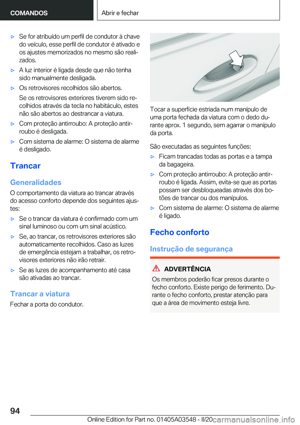 BMW X3 PLUG IN HYBRID 2020  Manual do condutor (in Portuguese) x�S�e��f�o�r��a�t�r�i�b�u�
