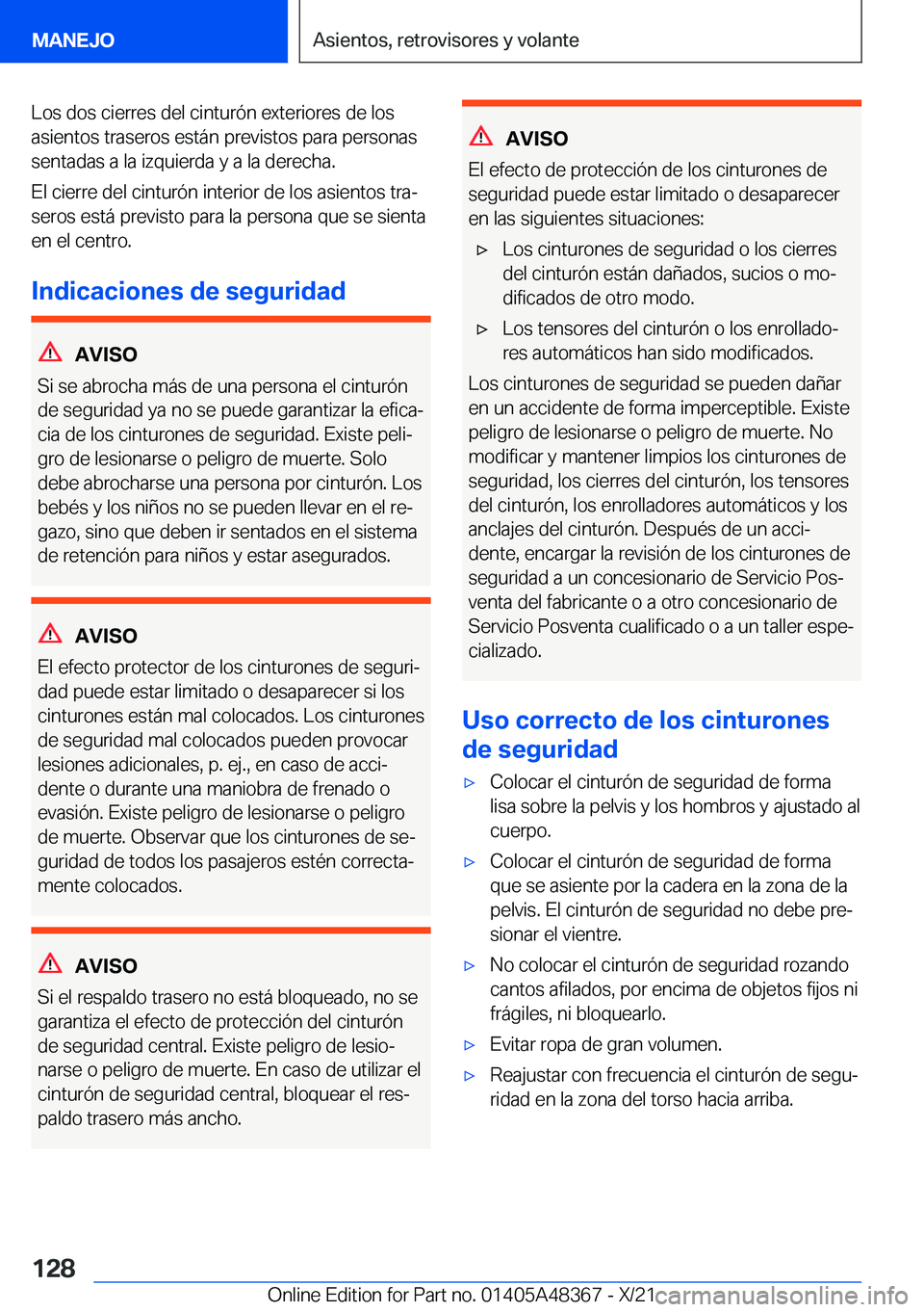 BMW X4 2022  Manuales de Empleo (in Spanish) �L�o�s��d�o�s��c�i�e�r�r�e�s��d�e�l��c�i�n�t�u�r�