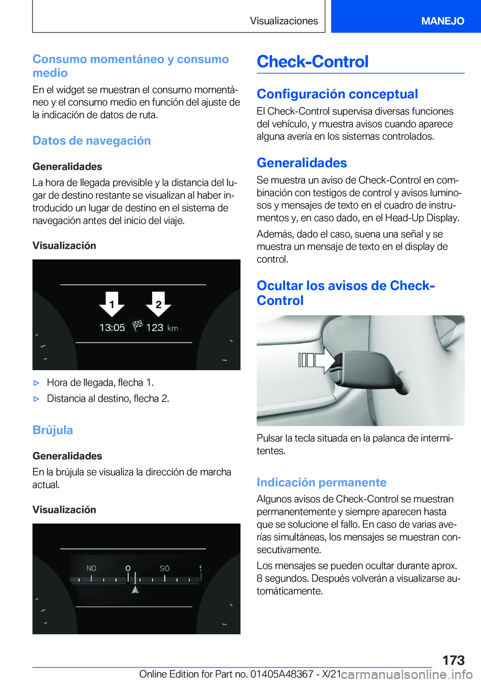 BMW X4 2022  Manuales de Empleo (in Spanish) �C�o�n�s�u�m�o��m�o�m�e�n�t�