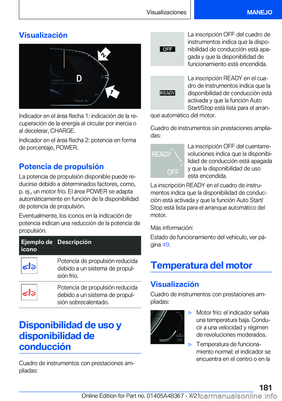BMW X4 2022  Manuales de Empleo (in Spanish) �V�i�s�u�a�l�i�z�a�c�i�