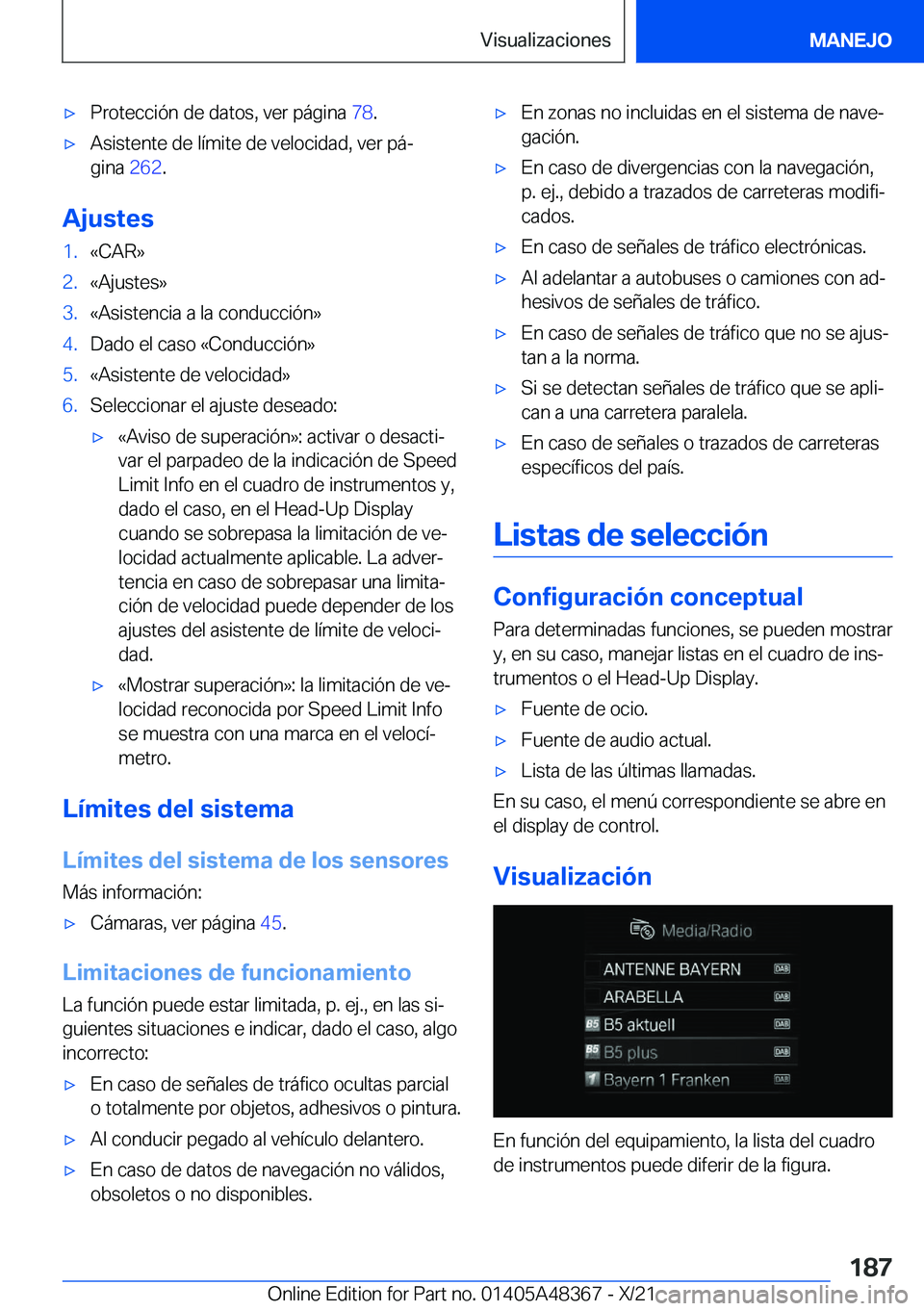 BMW X4 2022  Manuales de Empleo (in Spanish) x�P�r�o�t�e�c�c�i�