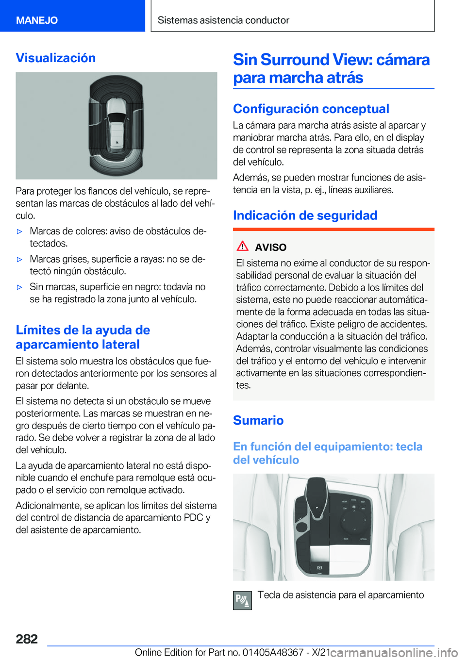 BMW X4 2022  Manuales de Empleo (in Spanish) �V�i�s�u�a�l�i�z�a�c�i�