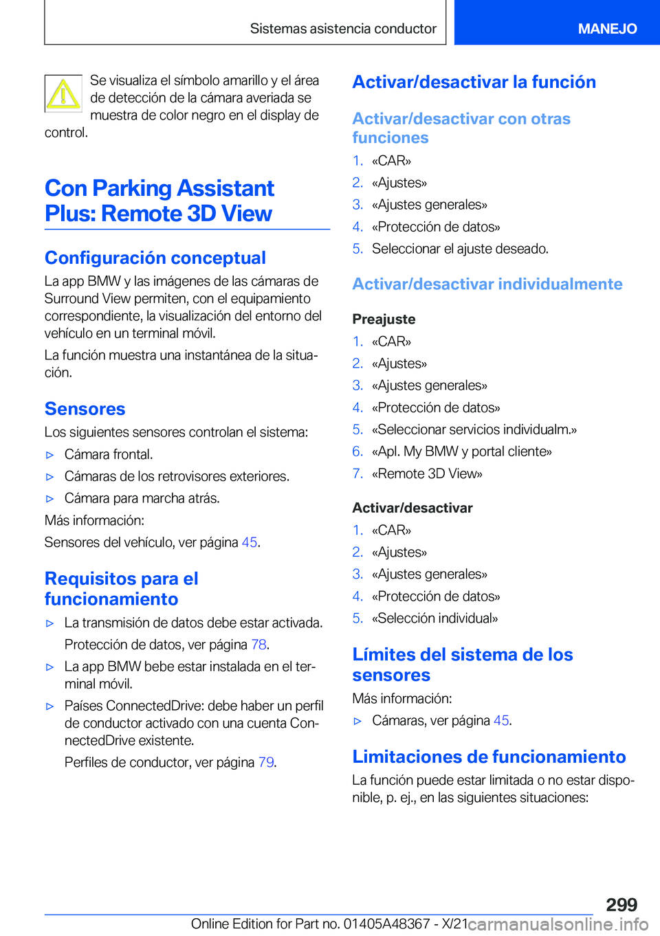 BMW X4 2022  Manuales de Empleo (in Spanish) �S�e��v�i�s�u�a�l�i�z�a��e�l��s�