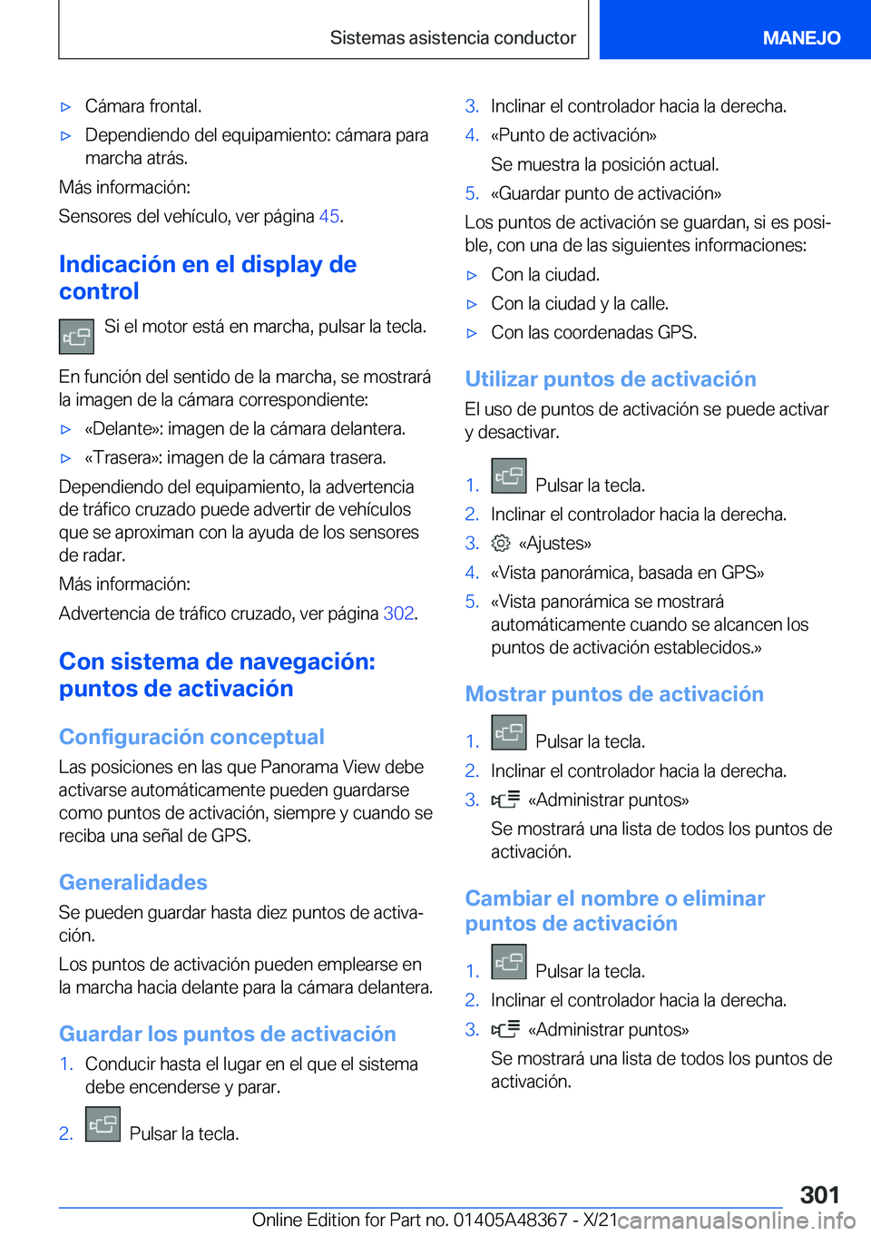 BMW X4 2022  Manuales de Empleo (in Spanish) x�C�
