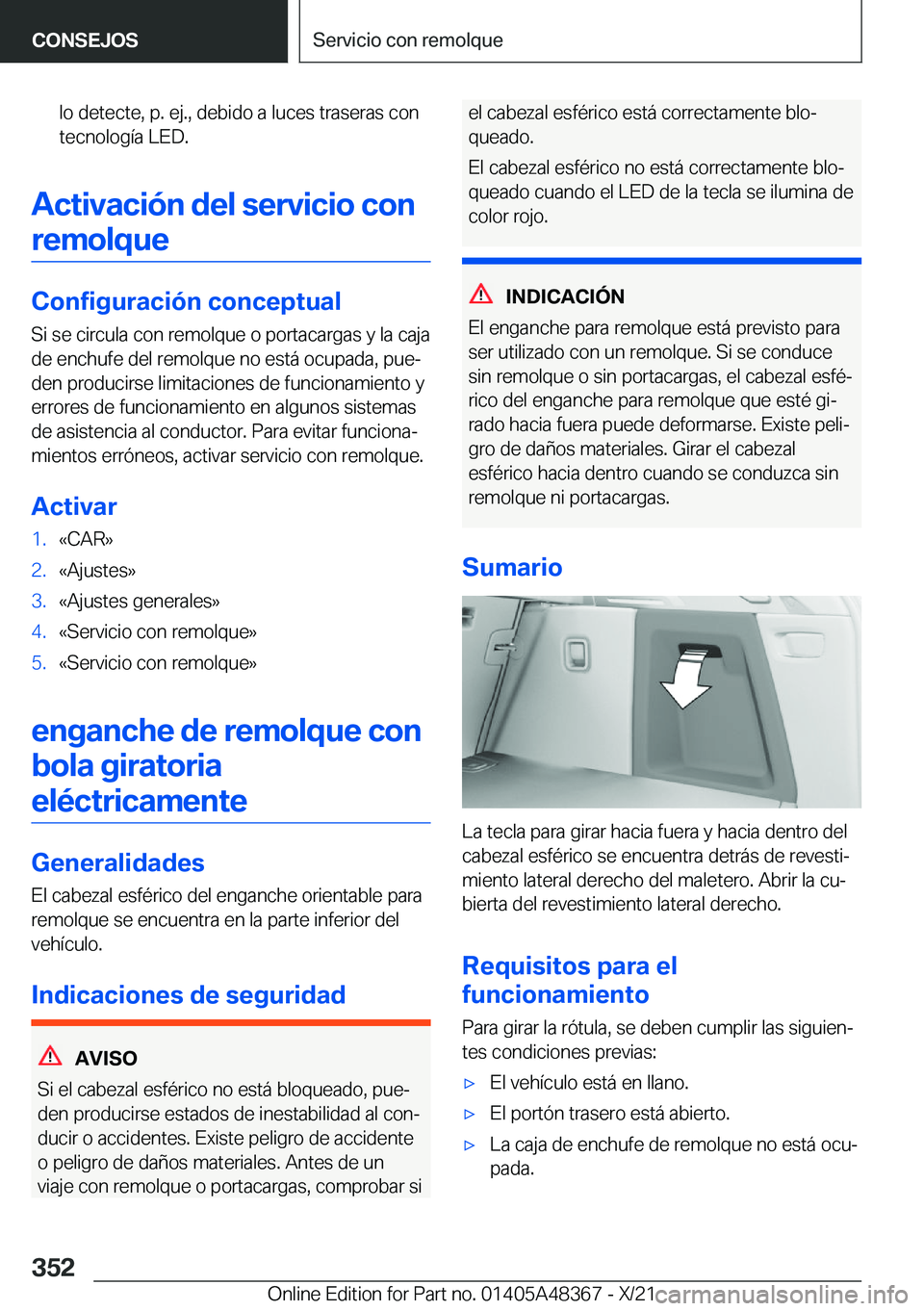 BMW X4 2022  Manuales de Empleo (in Spanish) �l�o��d�e�t�e�c�t�e�,��p�.��e�j�.�,��d�e�b�i�d�o��a��l�u�c�e�s��t�r�a�s�e�r�a�s��c�o�n
�t�e�c�n�o�l�o�g�