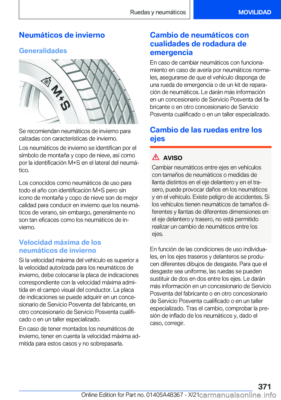 BMW X4 2022  Manuales de Empleo (in Spanish) �N�e�u�m�