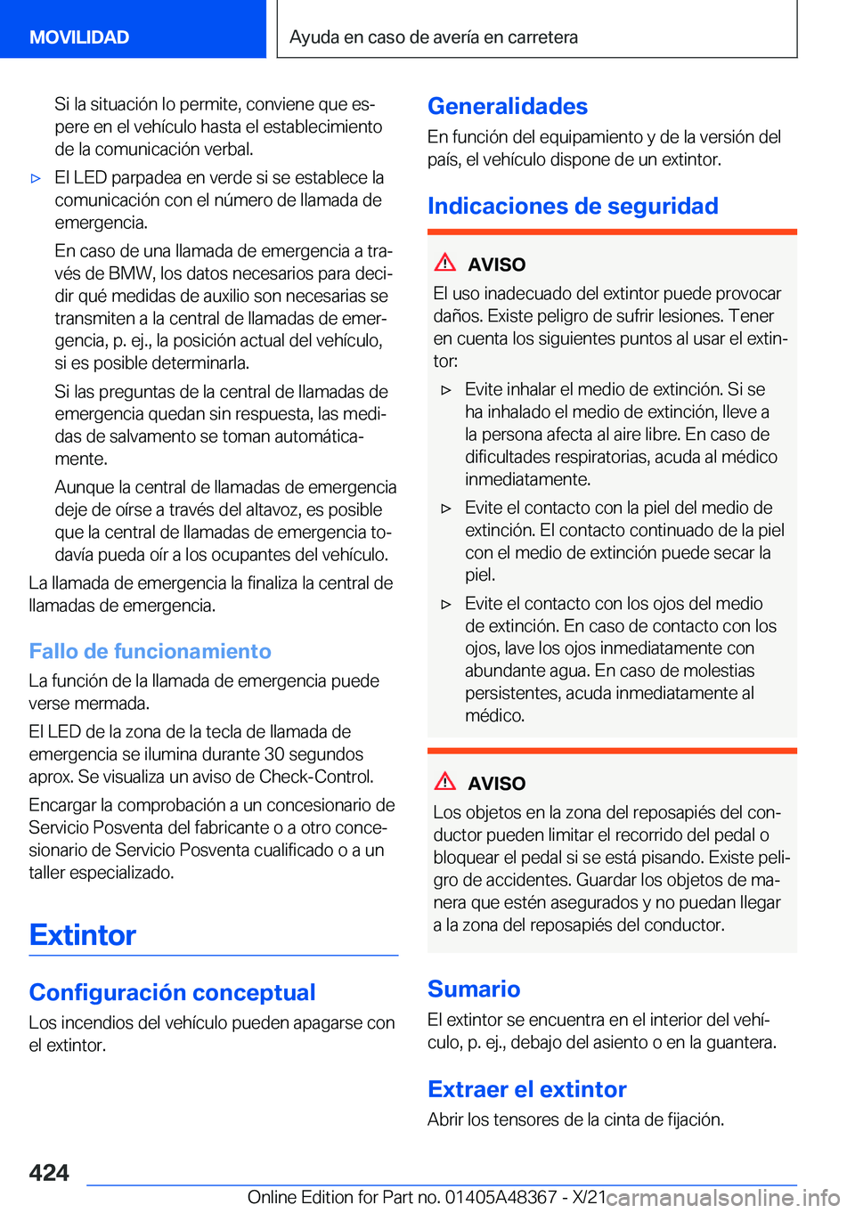 BMW X4 2022  Manuales de Empleo (in Spanish) �S�i��l�a��s�i�t�u�a�c�i�
