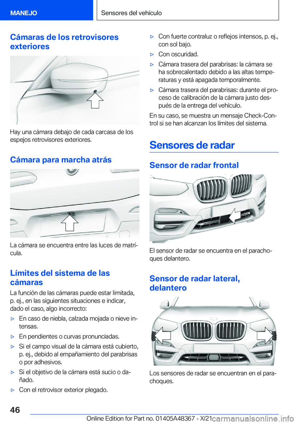 BMW X4 2022  Manuales de Empleo (in Spanish) �C�