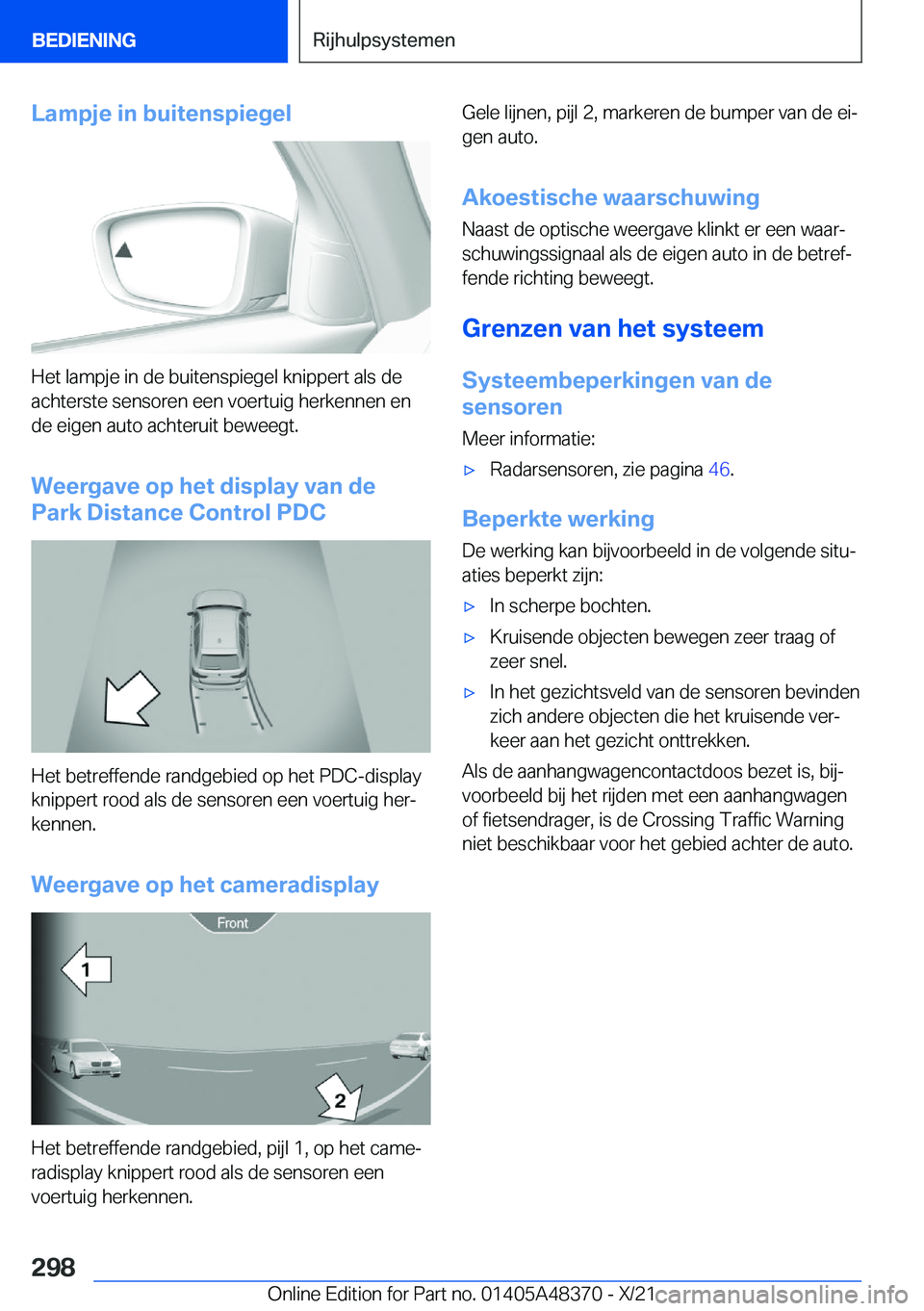 BMW X4 2022  Instructieboekjes (in Dutch) �L�a�m�p�j�e��i�n��b�u�i�t�e�n�s�p�i�e�g�e�l
�H�e�t��l�a�m�p�j�e��i�n��d�e��b�u�i�t�e�n�s�p�i�e�g�e�l��k�n�i�p�p�e�r�t��a�l�s��d�e
�a�c�h�t�e�r�s�t�e��s�e�n�s�o�r�e�n��e�e�n��v�o�e�r�t�u�i