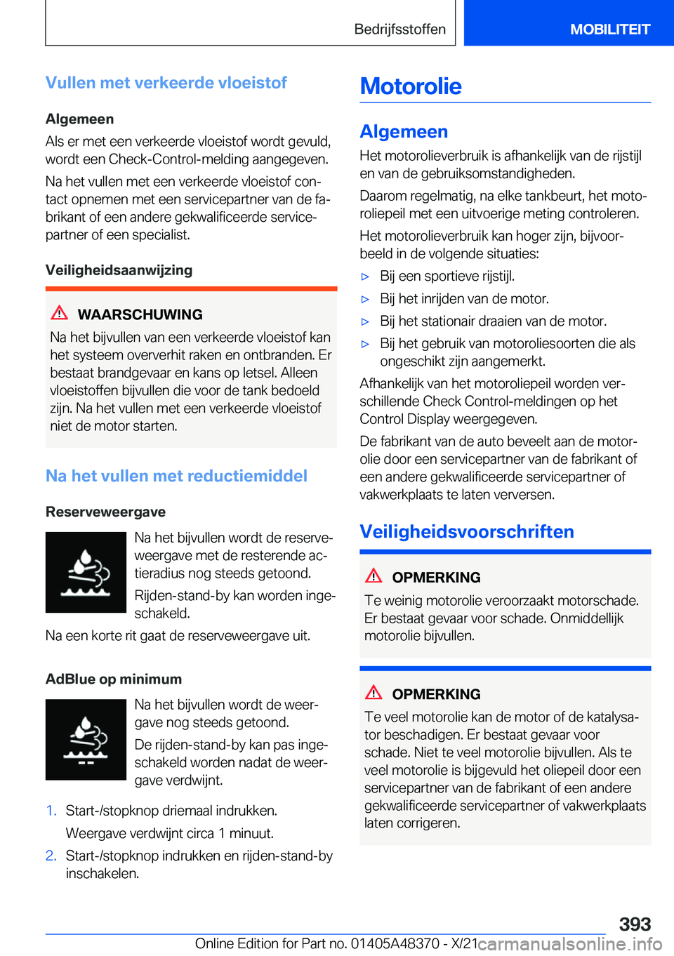 BMW X4 2022  Instructieboekjes (in Dutch) �V�u�l�l�e�n��m�e�t��v�e�r�k�e�e�r�d�e��v�l�o�e�i�s�t�o�f
�A�l�g�e�m�e�e�n
�A�l�s��e�r��m�e�t��e�e�n��v�e�r�k�e�e�r�d�e��v�l�o�e�i�s�t�o�f��w�o�r�d�t��g�e�v�u�l�d�,
�w�o�r�d�t��e�e�n��C�h�